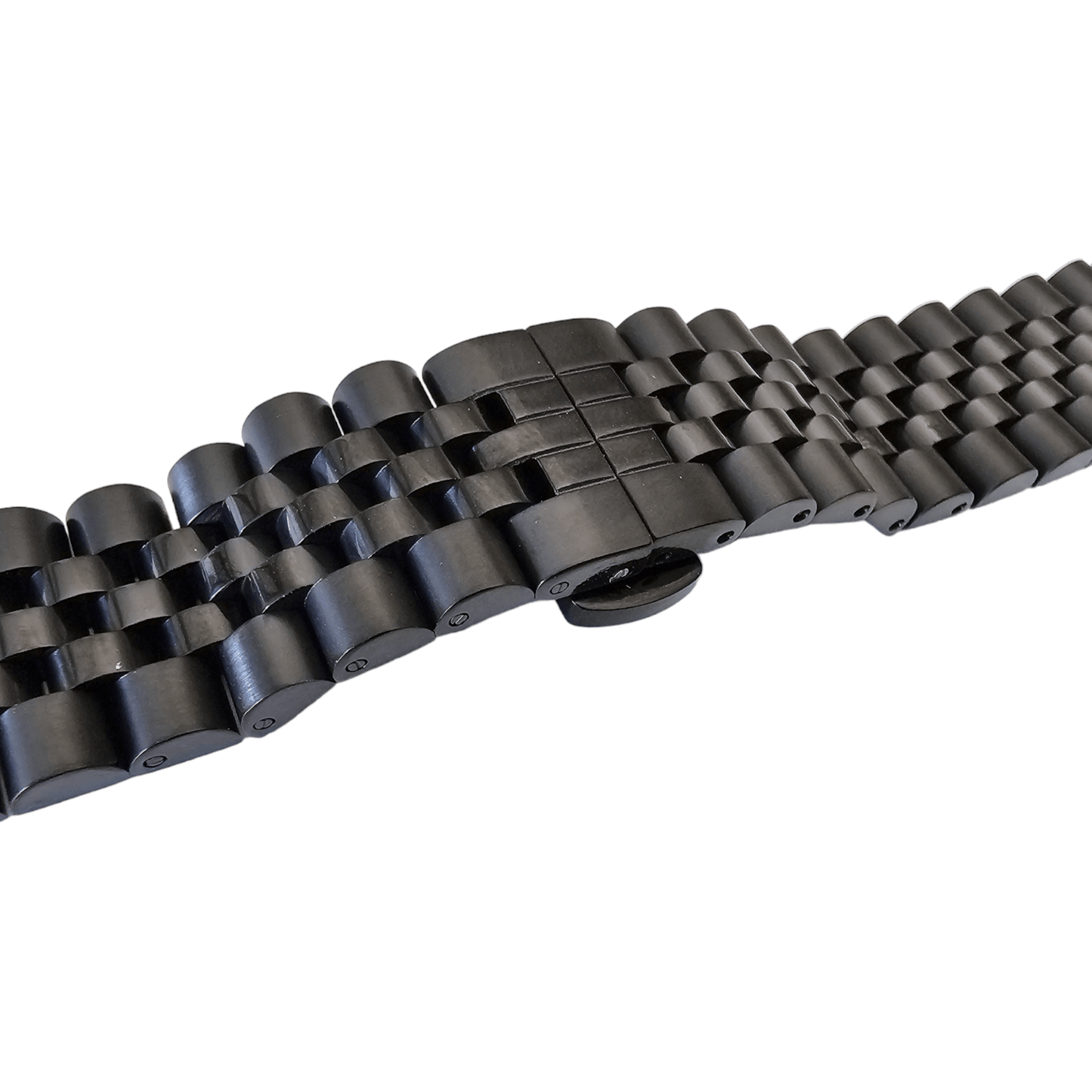 Jubilee Style bracelet for Apple Watch Strap Black - Wrist Envy