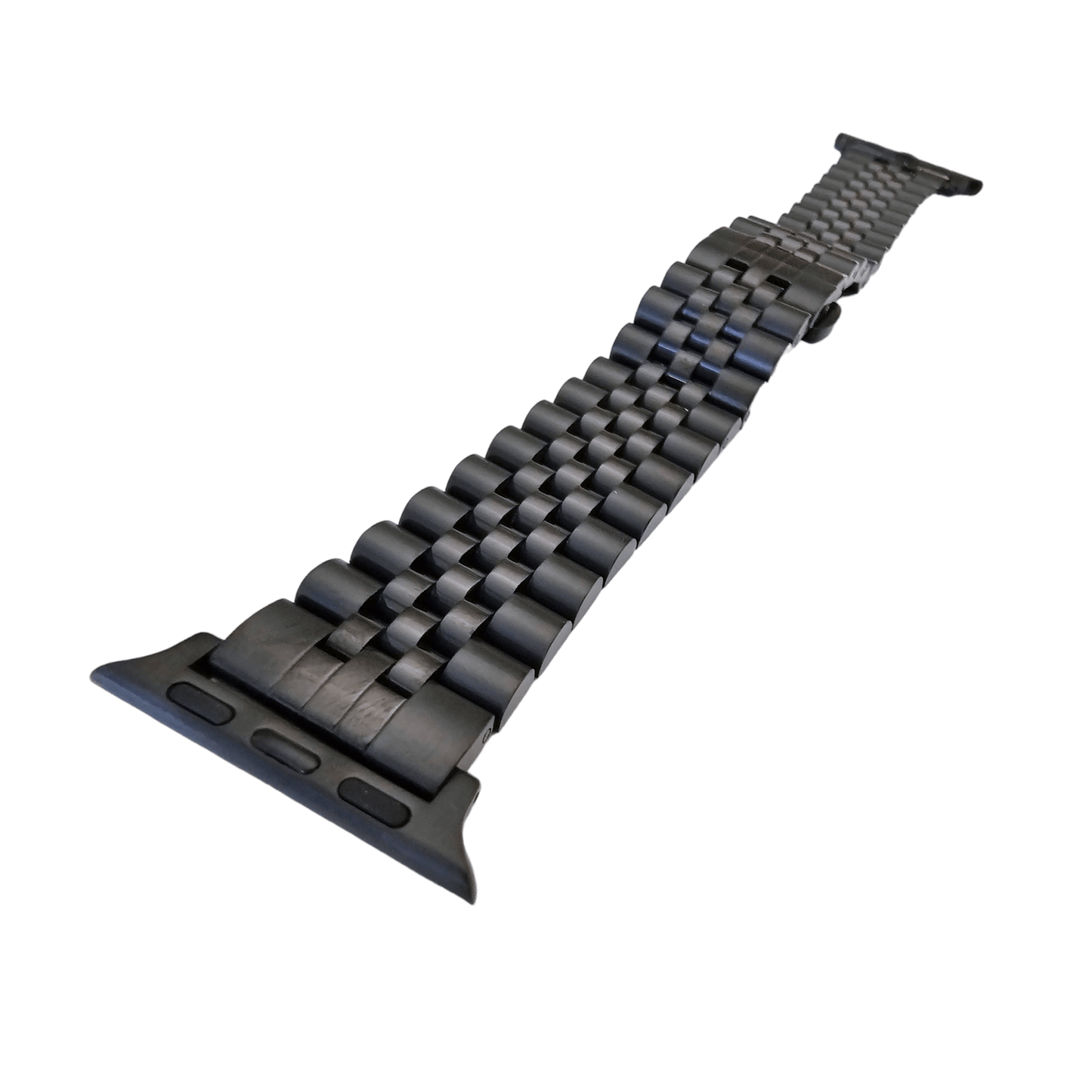 Jubilee Style bracelet for Apple Watch Strap Black - Wrist Envy