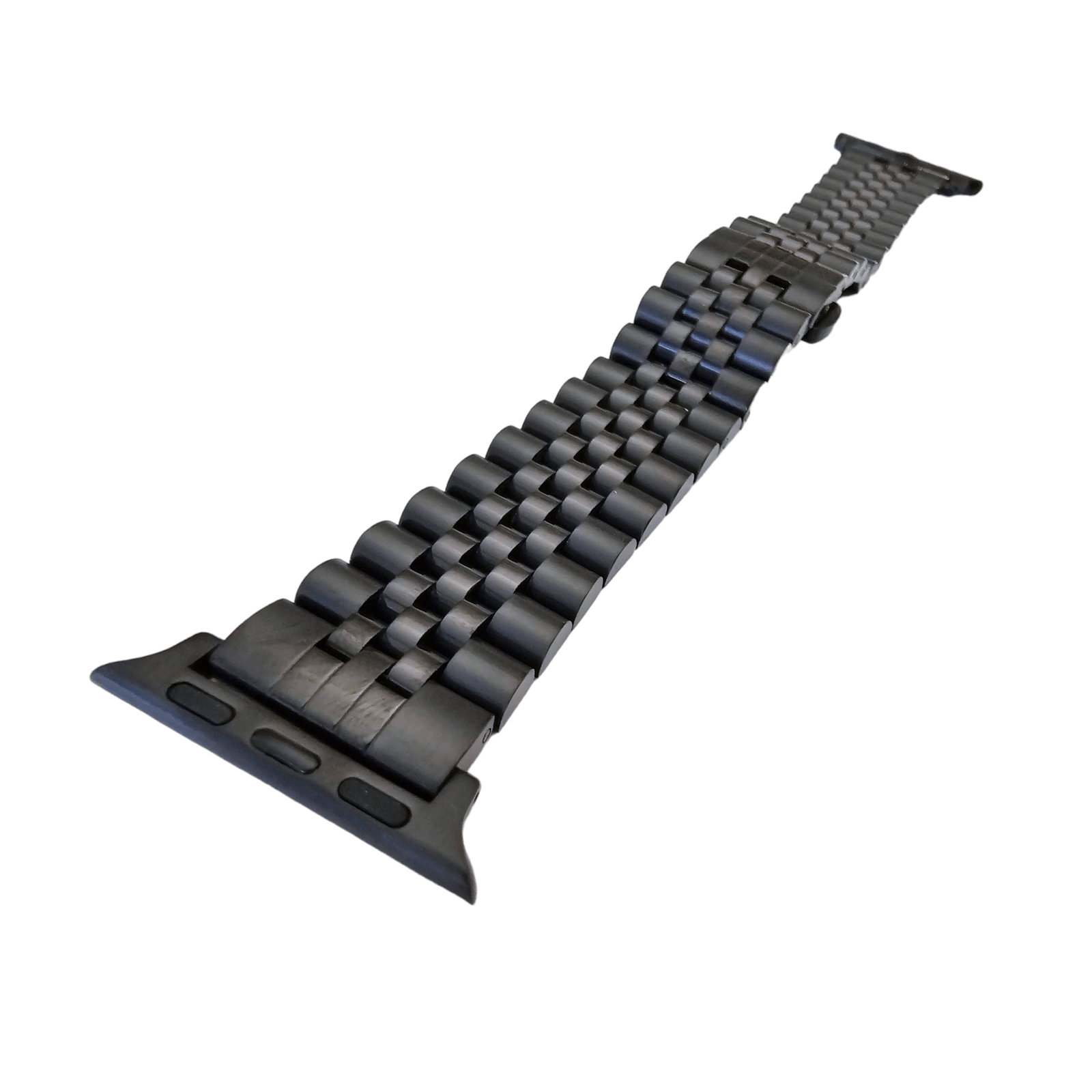 Jubilee Style bracelet for Apple Watch Strap Black - Wrist Envy