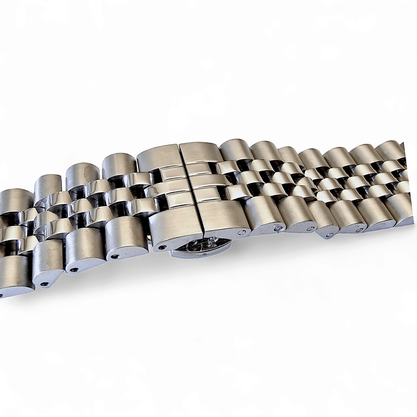 Jubilee Style bracelet for Apple Watch Strap Silver - Wrist Envy