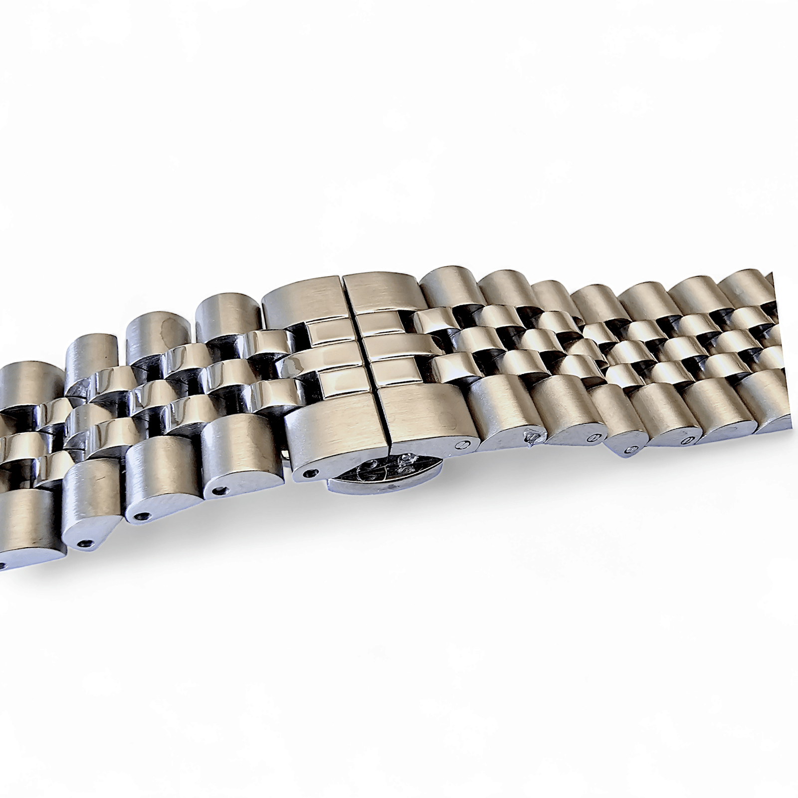 Jubilee Style bracelet for Apple Watch Strap Silver - Wrist Envy