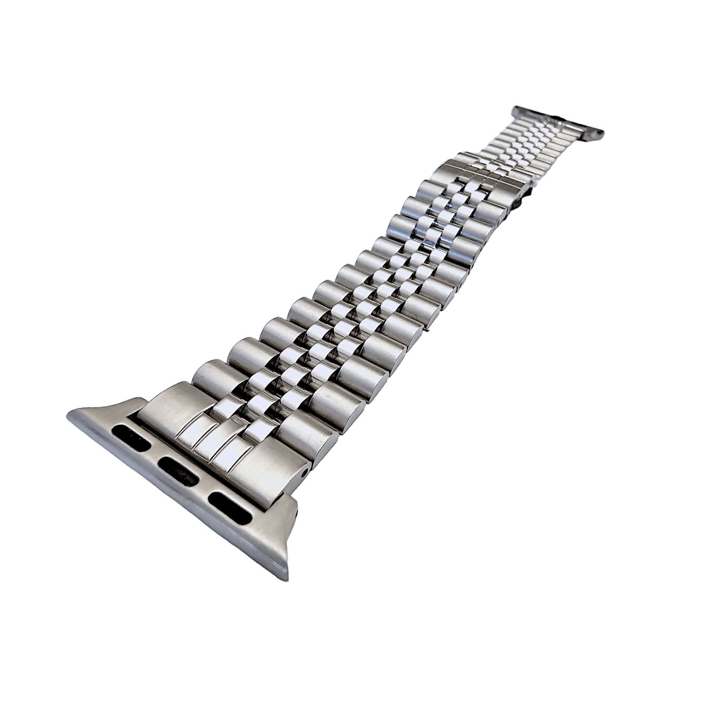 Jubilee Style bracelet for Apple Watch Strap Silver - Wrist Envy