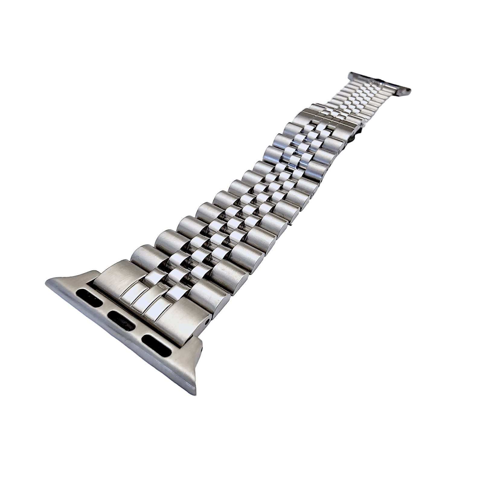 Jubilee Style bracelet for Apple Watch Strap Silver - Wrist Envy