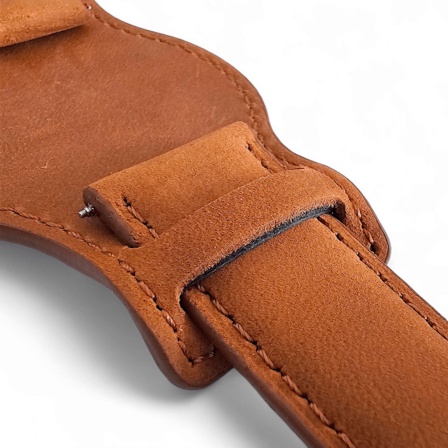 Leather Bund Watch Strap Handmade Military 20mm 22mm Light Brown - Wrist Envy