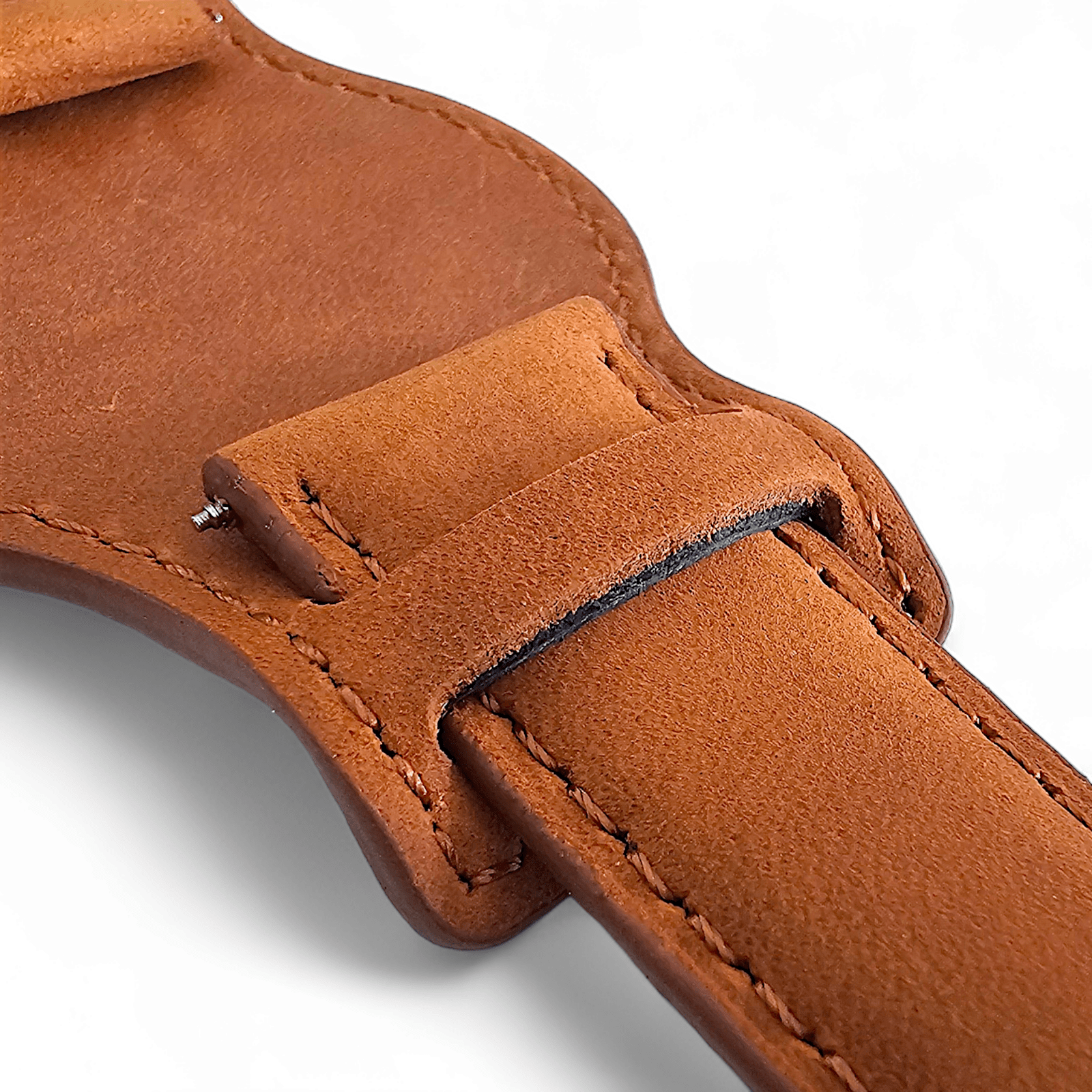 Leather Bund Watch Strap Handmade Military 20mm 22mm Light Brown - Wrist Envy
