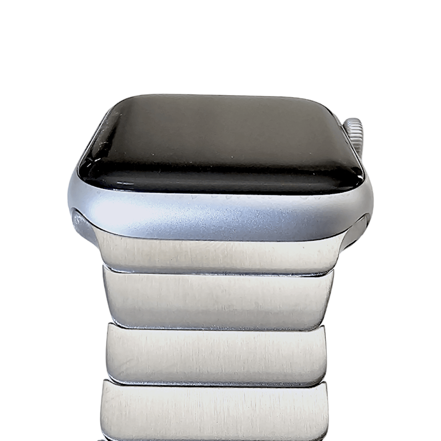 Link bracelet for Apple Watch Strap Band Silver - Wrist Envy