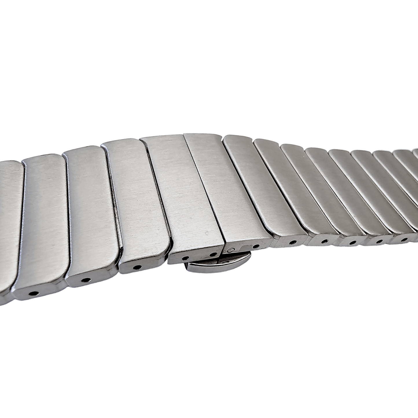 Link bracelet for Apple Watch Strap Band Silver - Wrist Envy