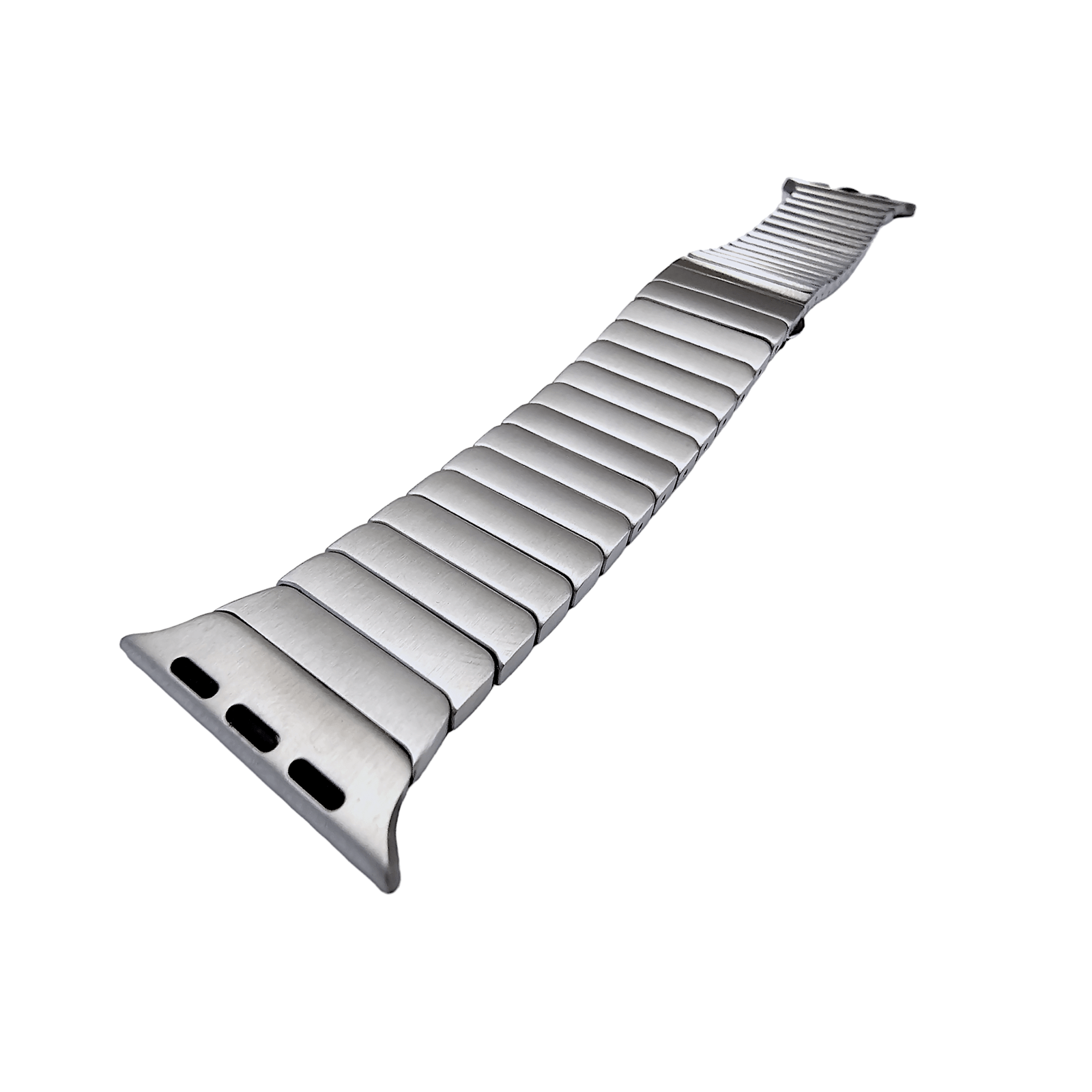 Link bracelet for Apple Watch Strap Band Silver - Wrist Envy