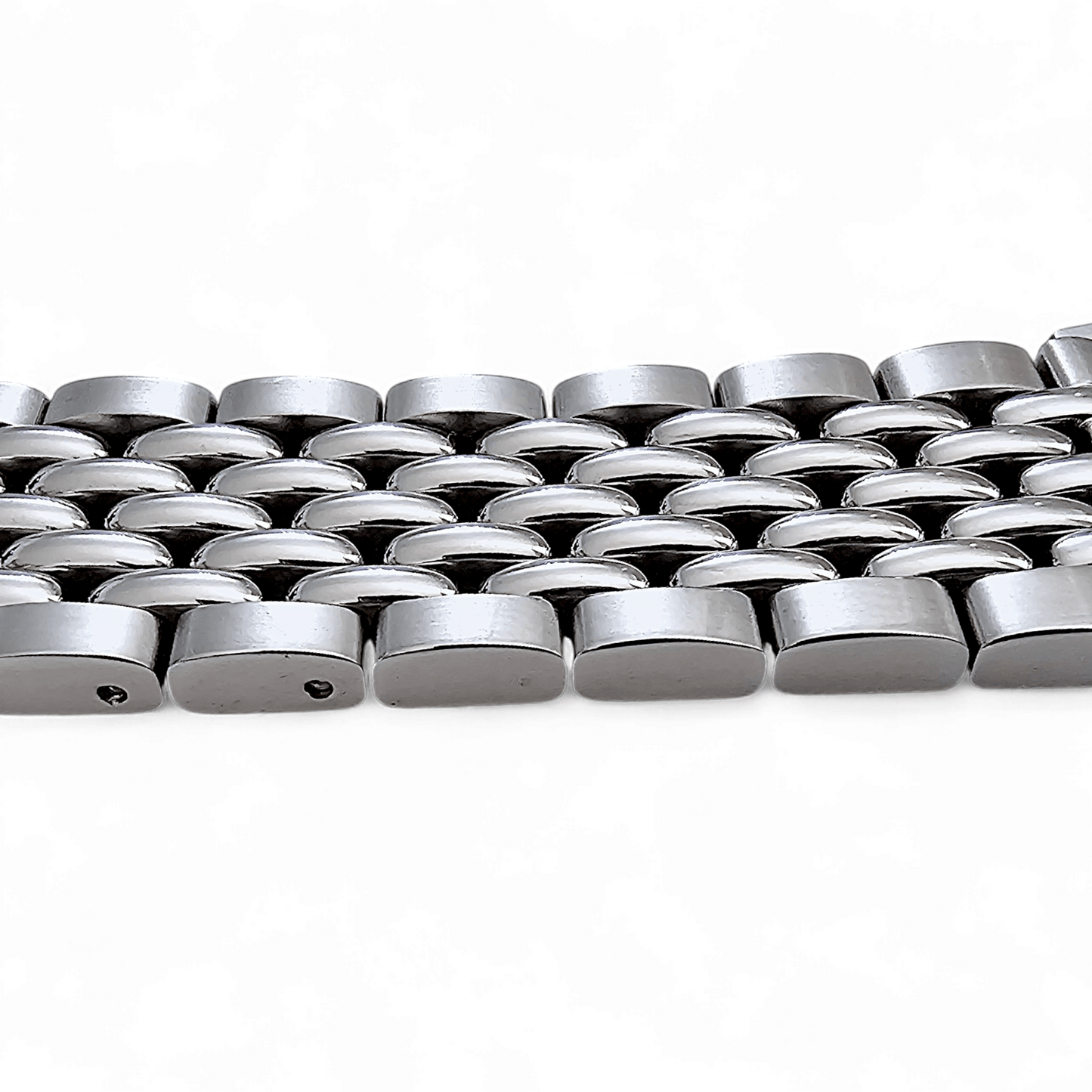 Luxury Beads of Rice 316L Stainless Steel Bracelet For Apple Watch - Wrist Envy