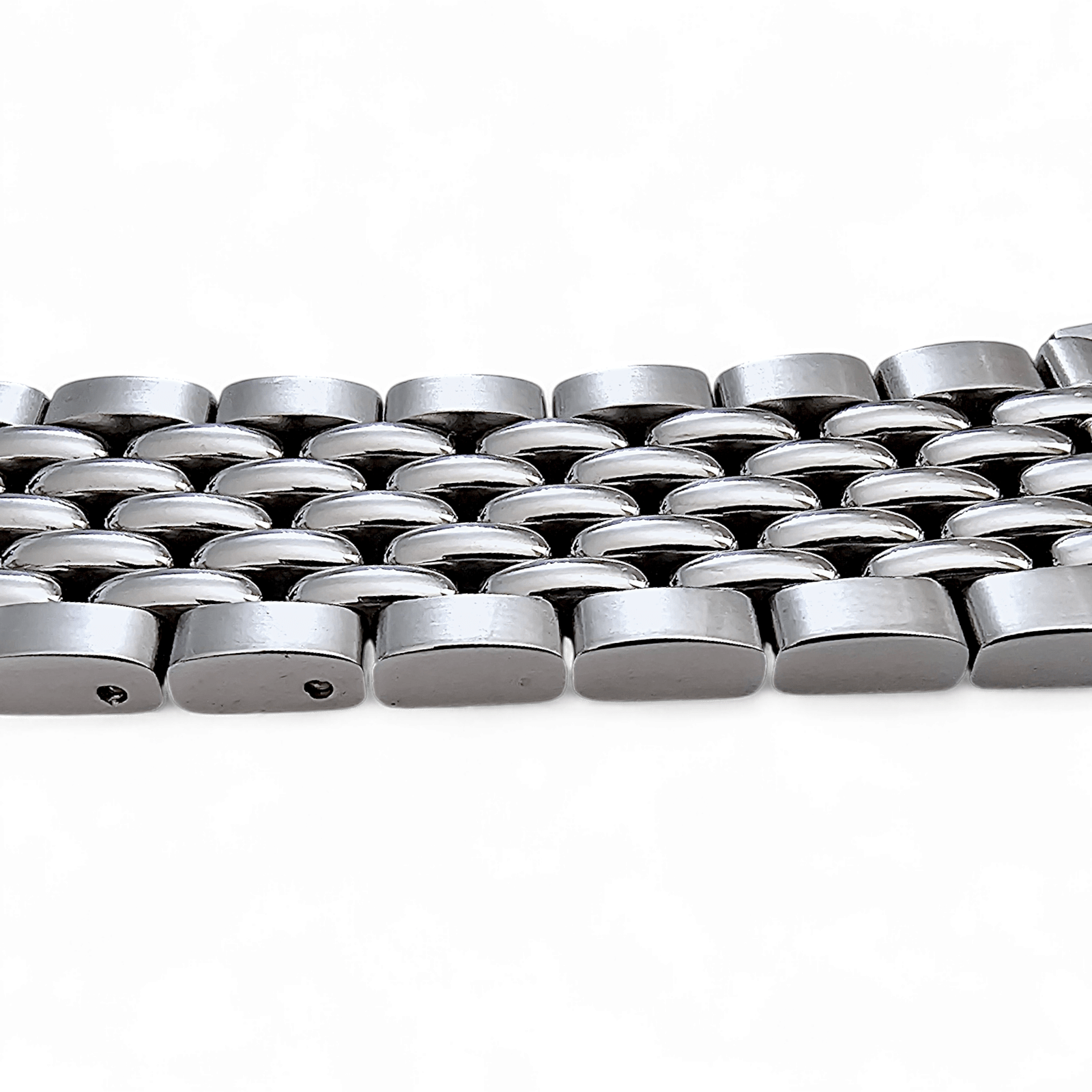 Luxury Beads of Rice 316L Stainless Steel Bracelet For Apple Watch - Wrist Envy