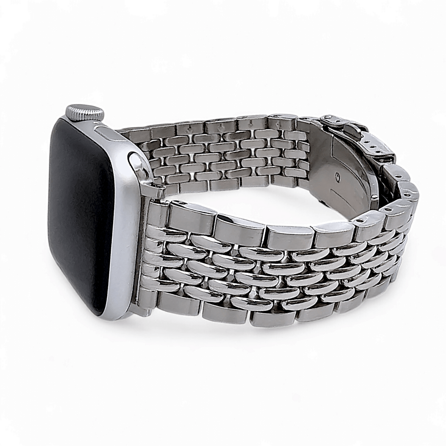 Luxury Beads of Rice 316L Stainless Steel Bracelet For Apple Watch - Wrist Envy