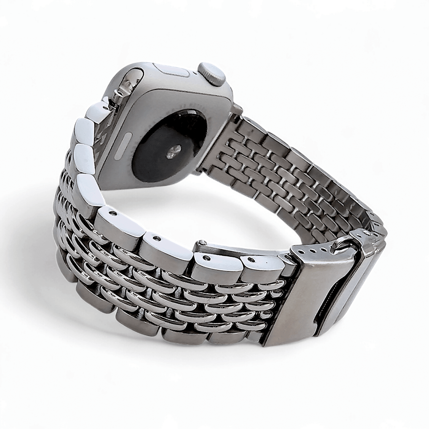Luxury Beads of Rice 316L Stainless Steel Bracelet For Apple Watch - Wrist Envy