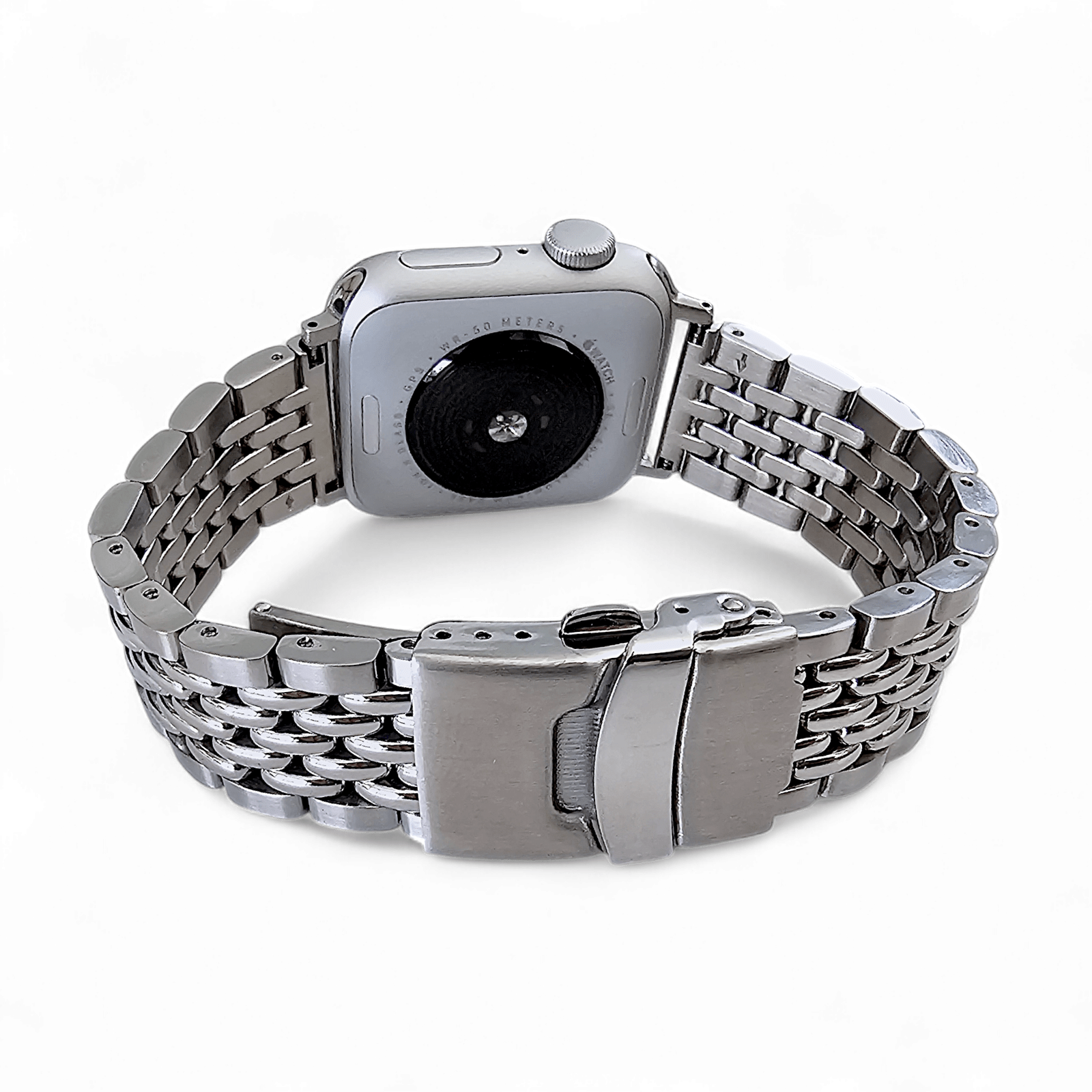 Luxury Beads of Rice 316L Stainless Steel Bracelet For Apple Watch - Wrist Envy