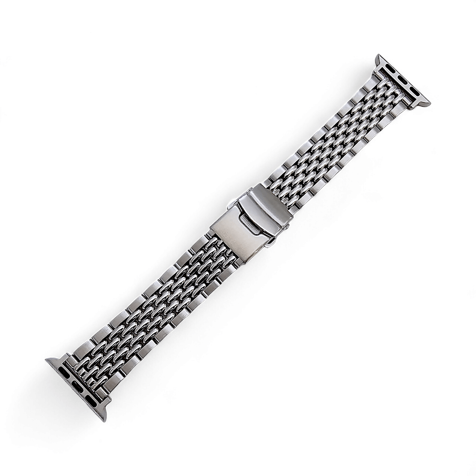 Luxury Beads of Rice 316L Stainless Steel Bracelet For Apple Watch - Wrist Envy