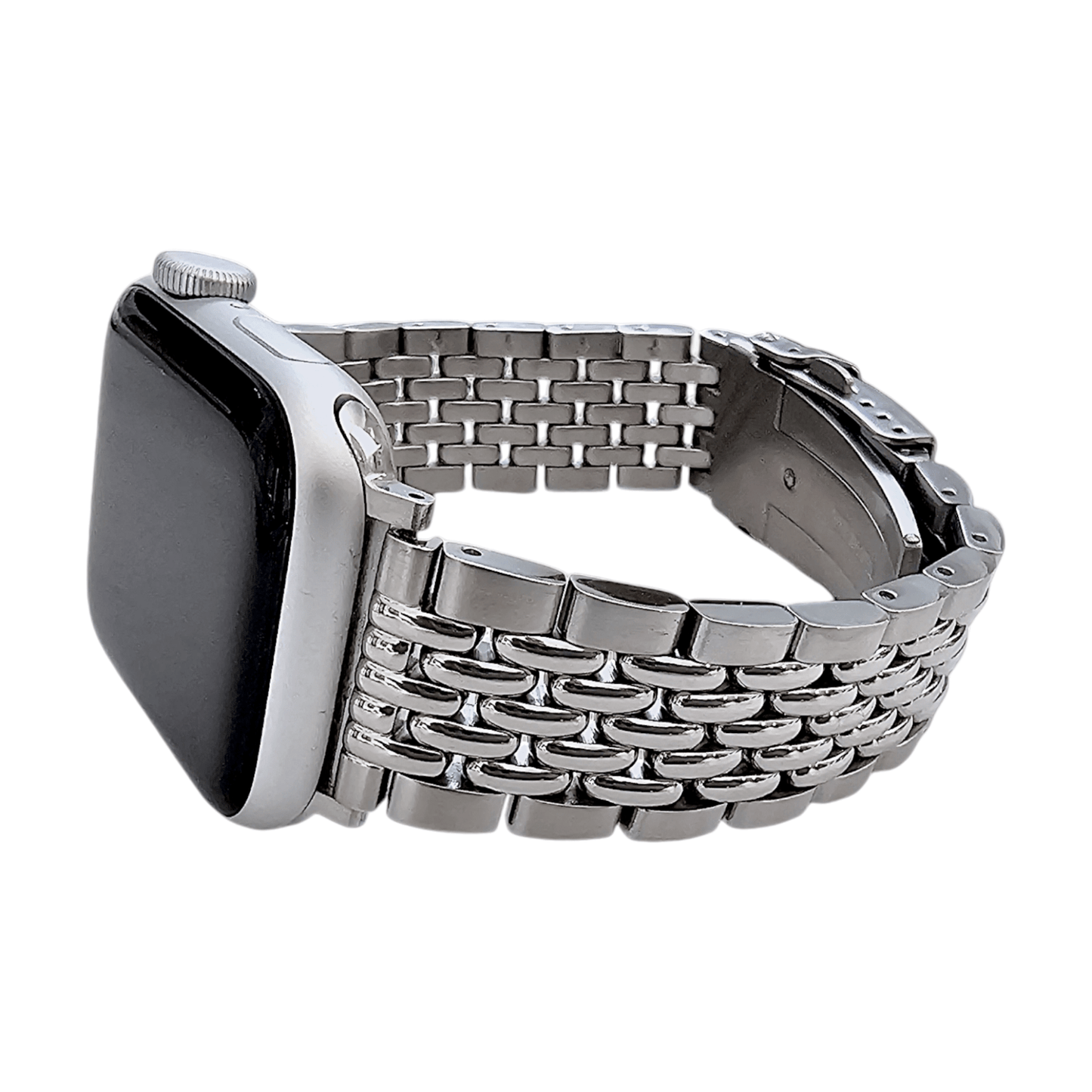 Luxury Beads of Rice 316L Stainless Steel Bracelet For Apple Watch - Wrist Envy
