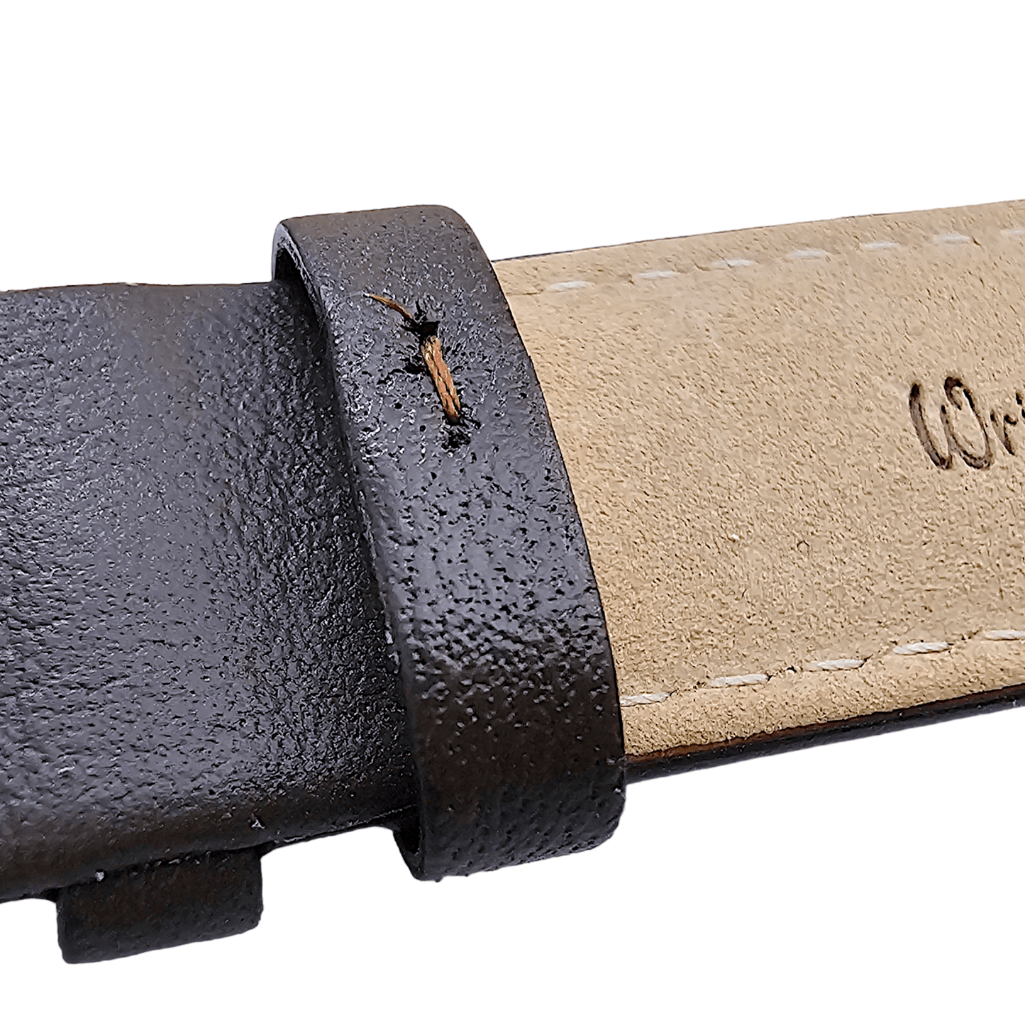 Luxury Italian Leather Diamond Stitch Watch Strap For Apple IWatch Dark Brown - Wrist Envy