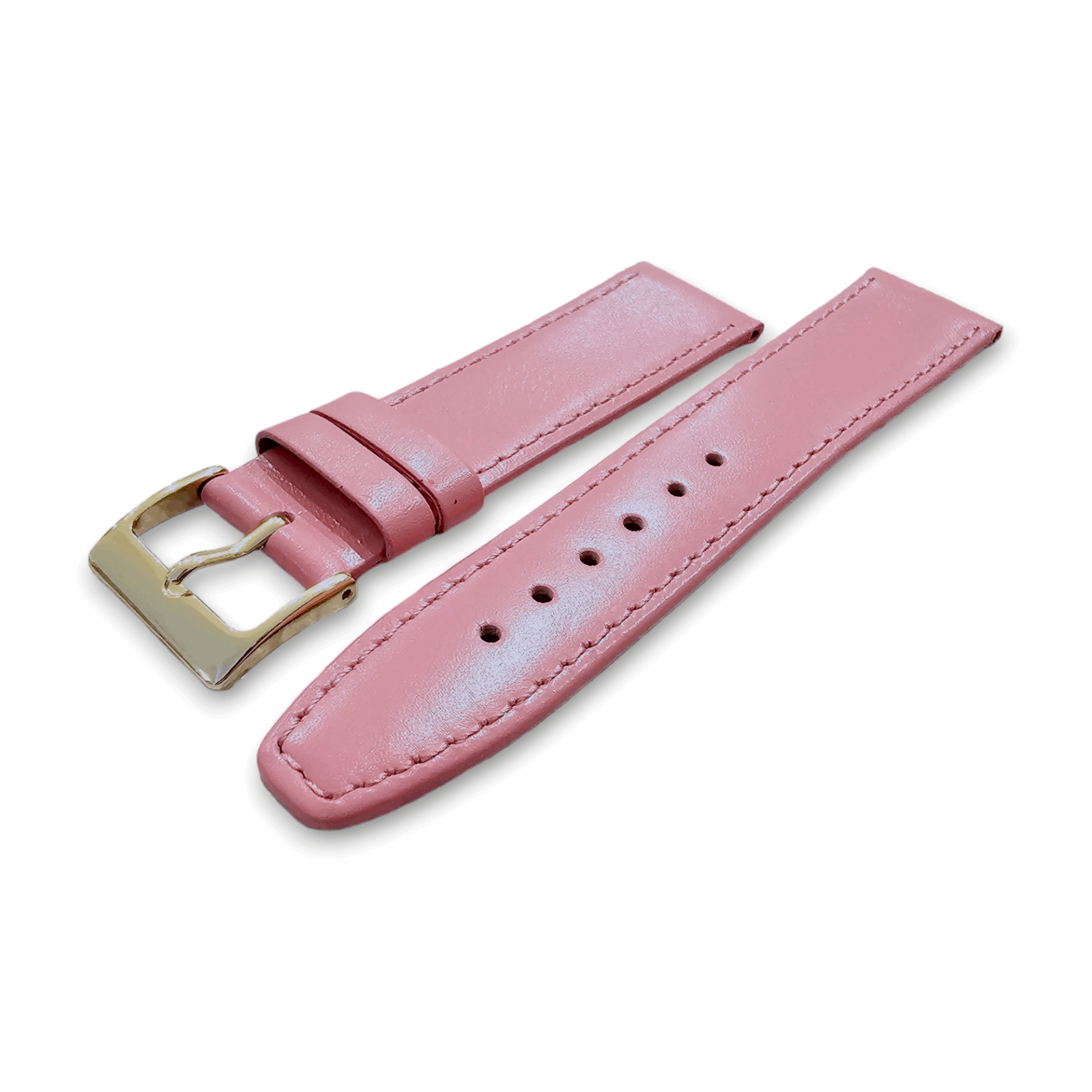 Luxury Stitched Leather Watch Band Mens Womens 8mm to 22mm - Wrist Envy