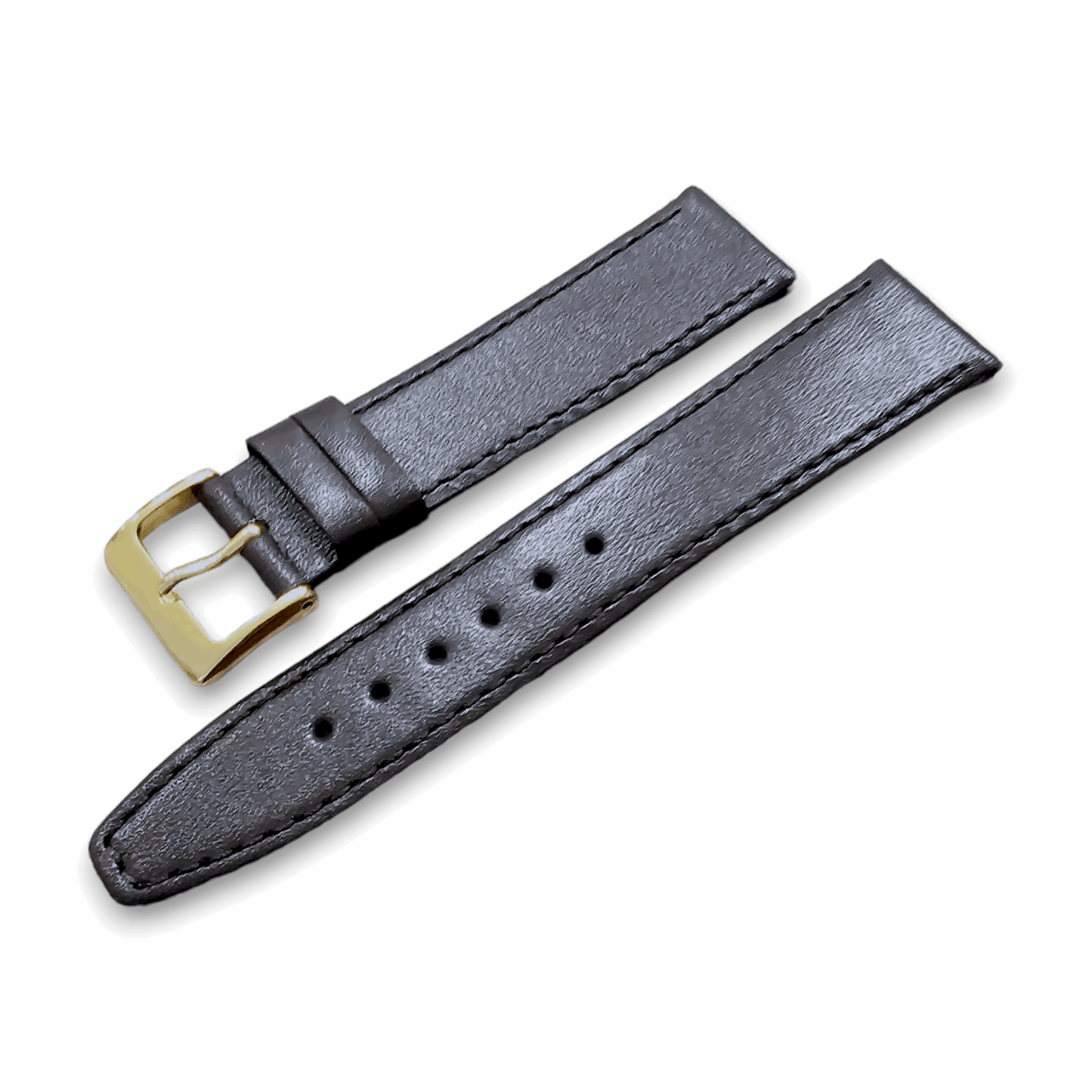 Luxury Stitched Leather Watch Band Mens Womens 8mm to 22mm - Wrist Envy