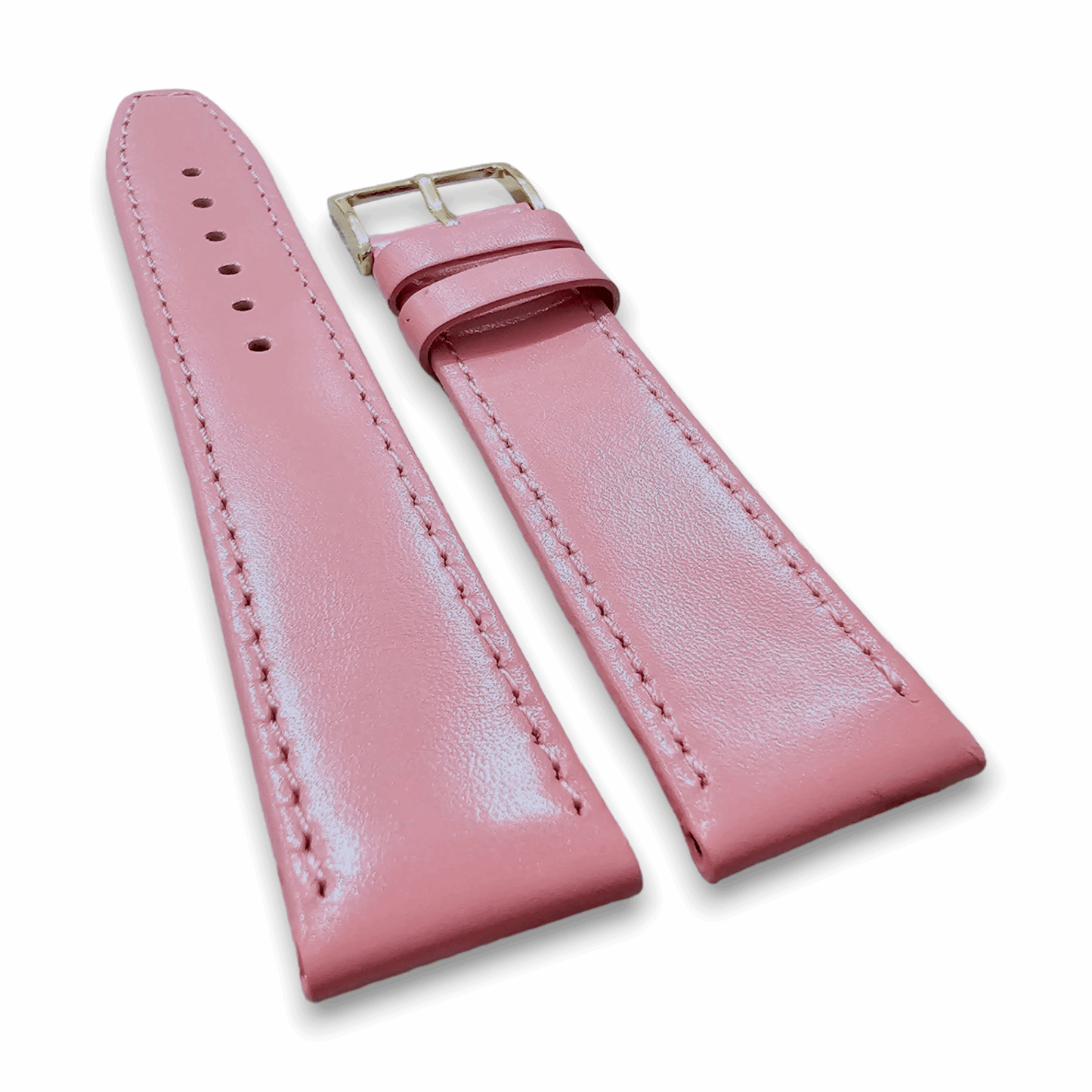 Luxury Stitched Leather Watch Band Mens Womens 8mm to 22mm - Wrist Envy