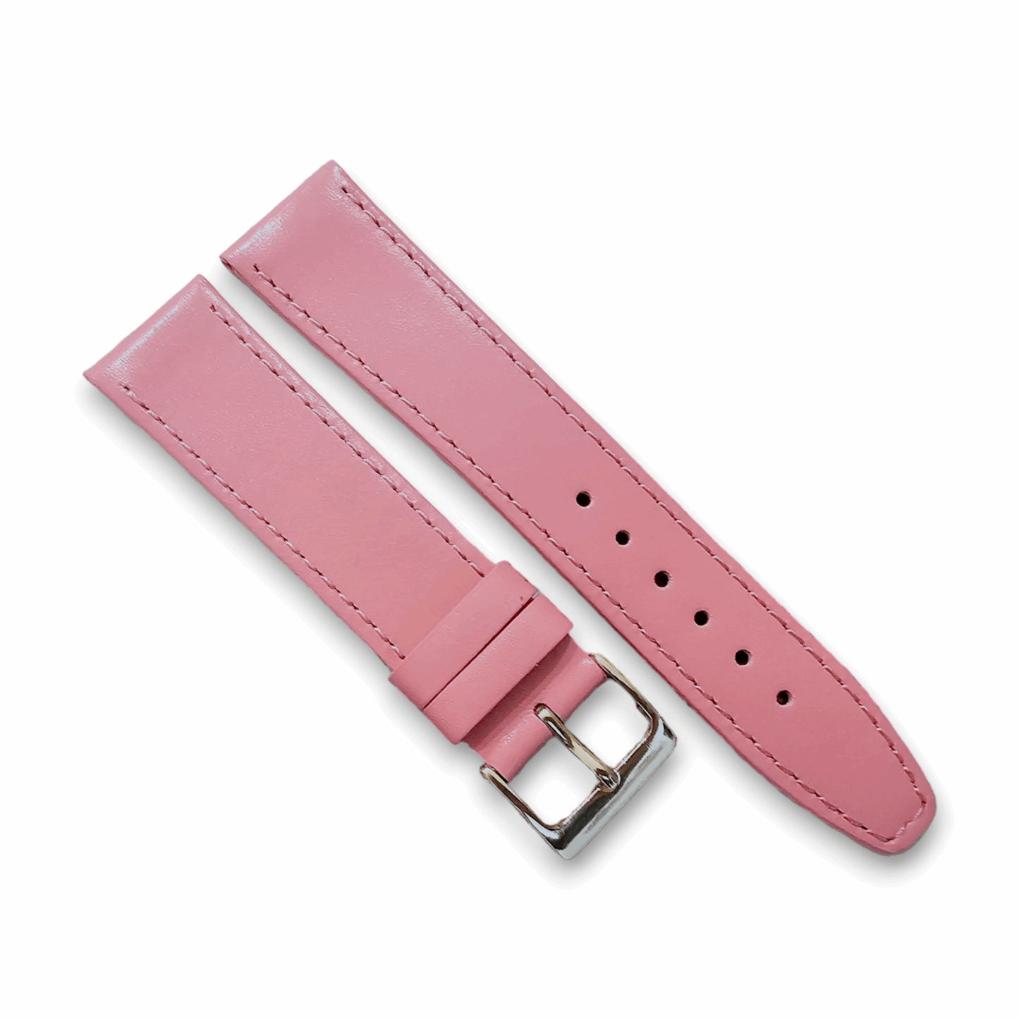 Luxury Stitched Leather Watch Band Mens Womens 8mm to 22mm - Wrist Envy