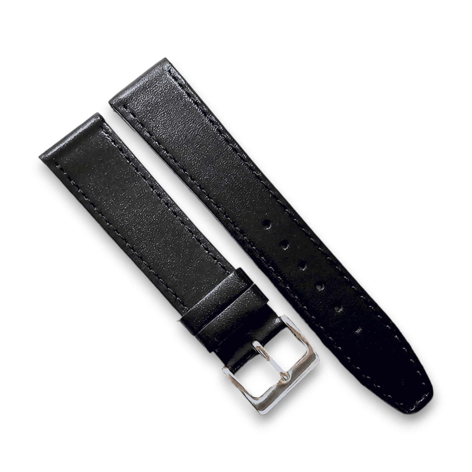 Luxury Stitched Leather Watch Band Mens Womens 8mm to 22mm - Wrist Envy