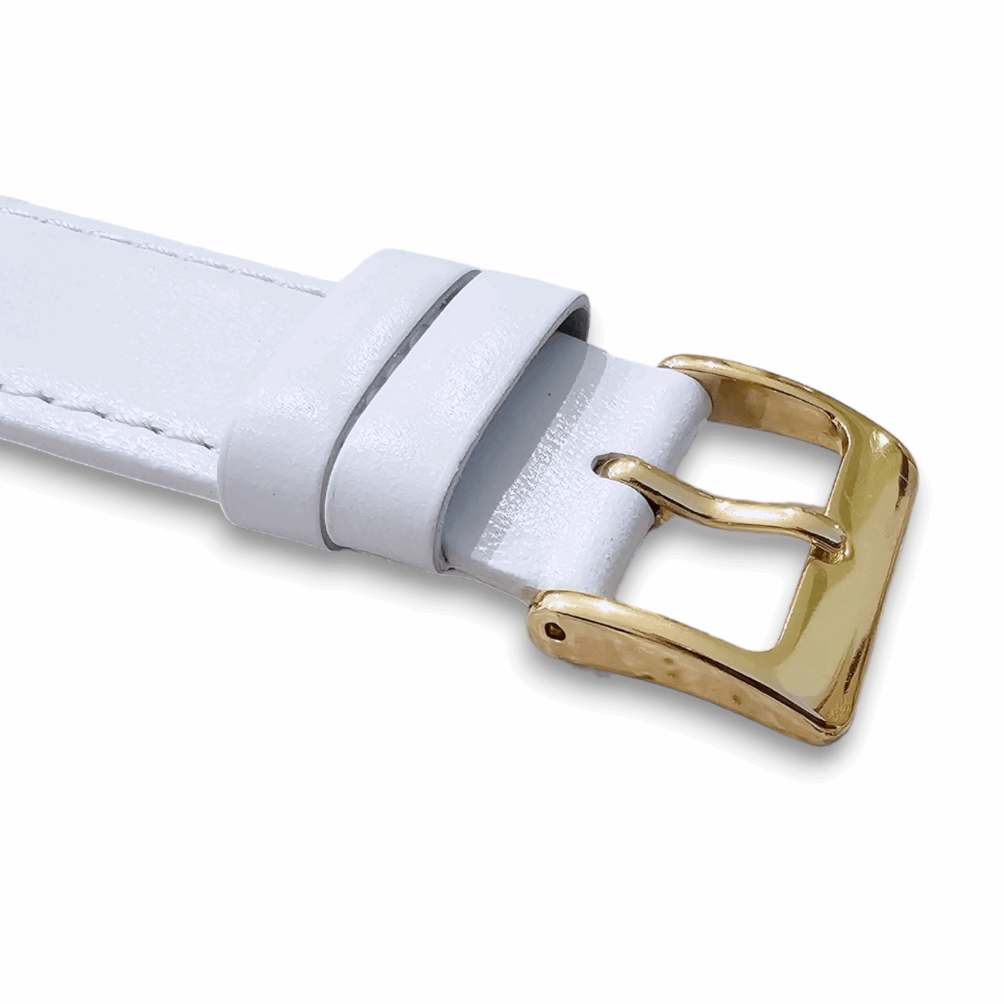 Luxury Stitched Leather Watch Band Mens Womens 8mm to 22mm - Wrist Envy