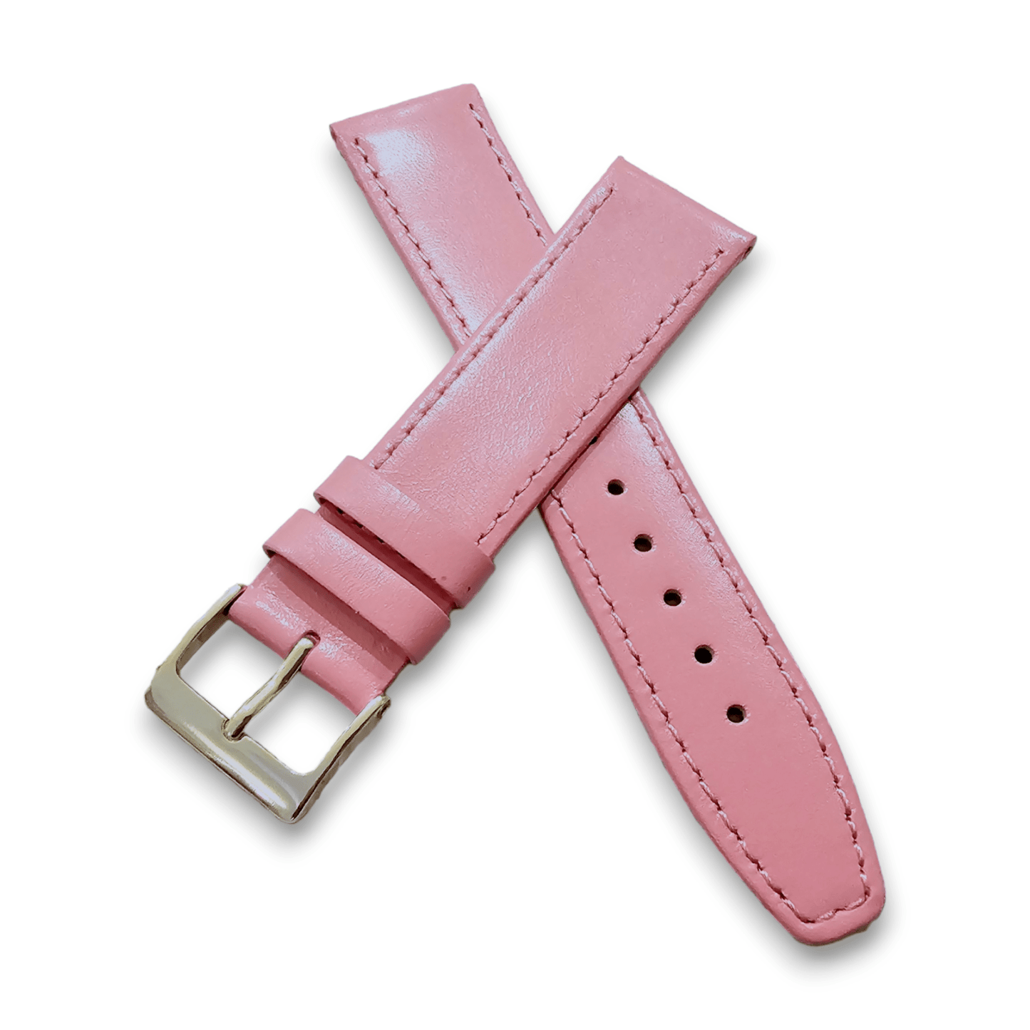 Luxury Stitched Leather Watch Band Mens Womens 8mm to 22mm - Wrist Envy