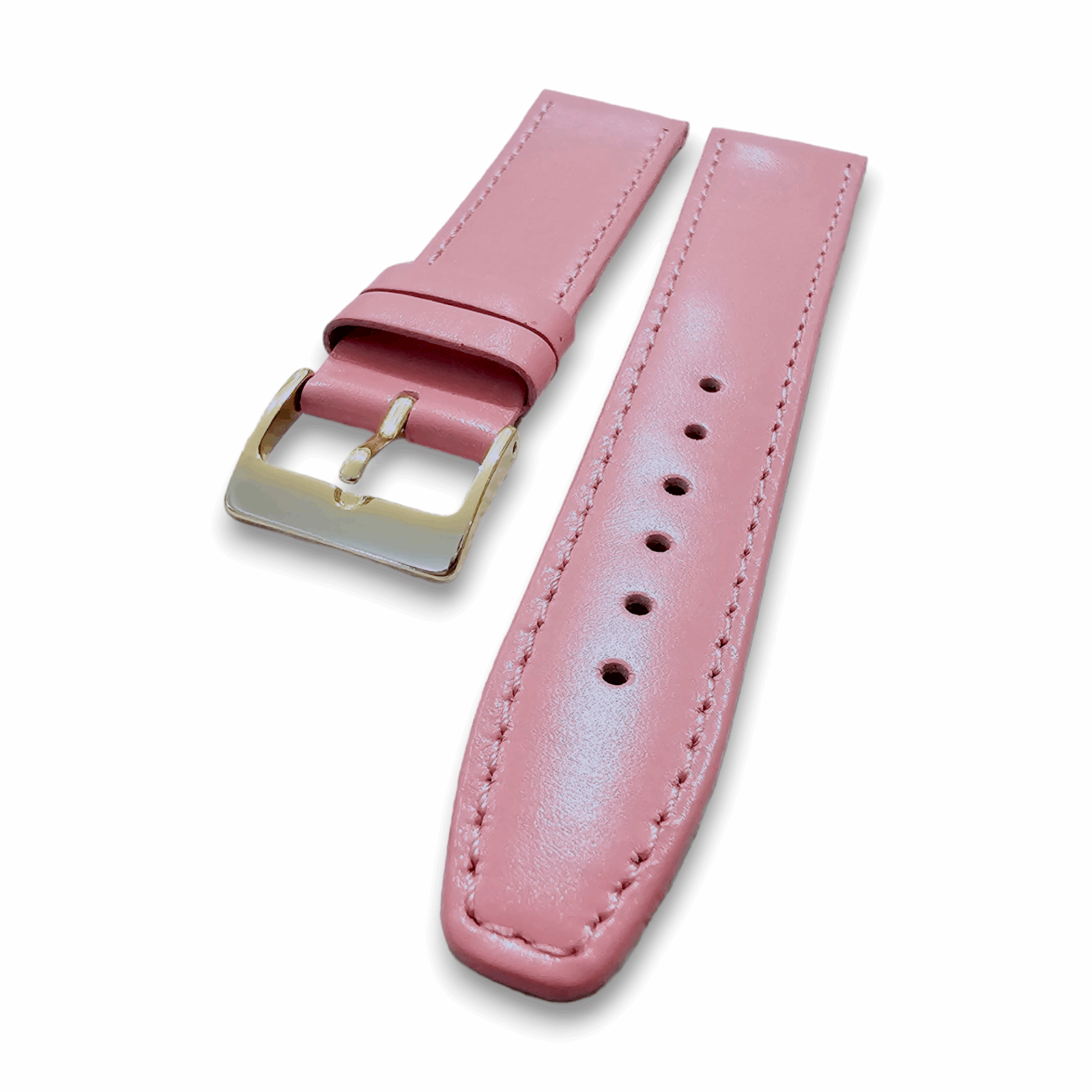 Luxury Stitched Leather Watch Band Mens Womens 8mm to 22mm - Wrist Envy