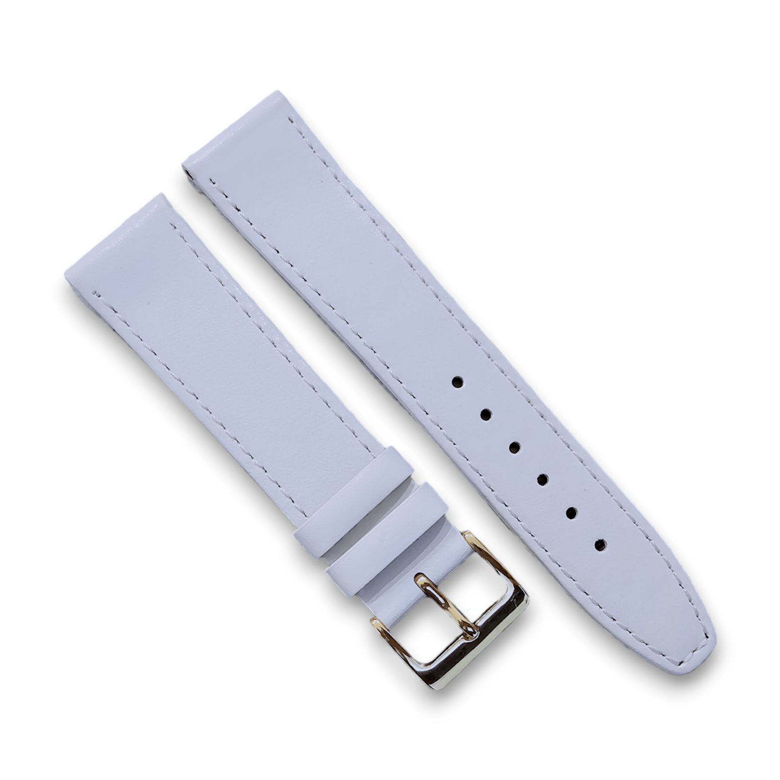 Luxury Stitched Leather Watch Band Mens Womens 8mm to 22mm - Wrist Envy