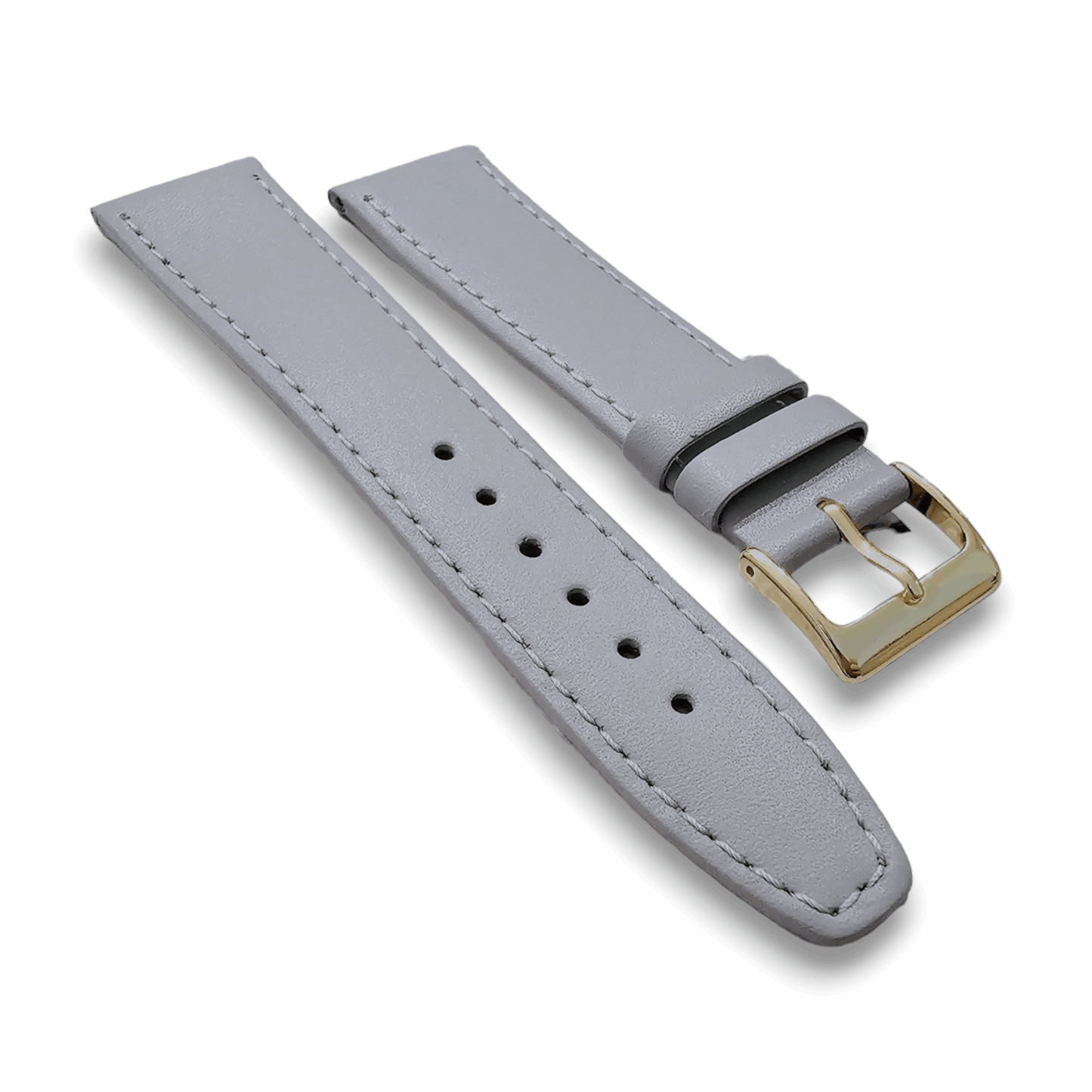 Luxury Stitched Leather Watch Band Mens Womens 8mm to 22mm - Wrist Envy
