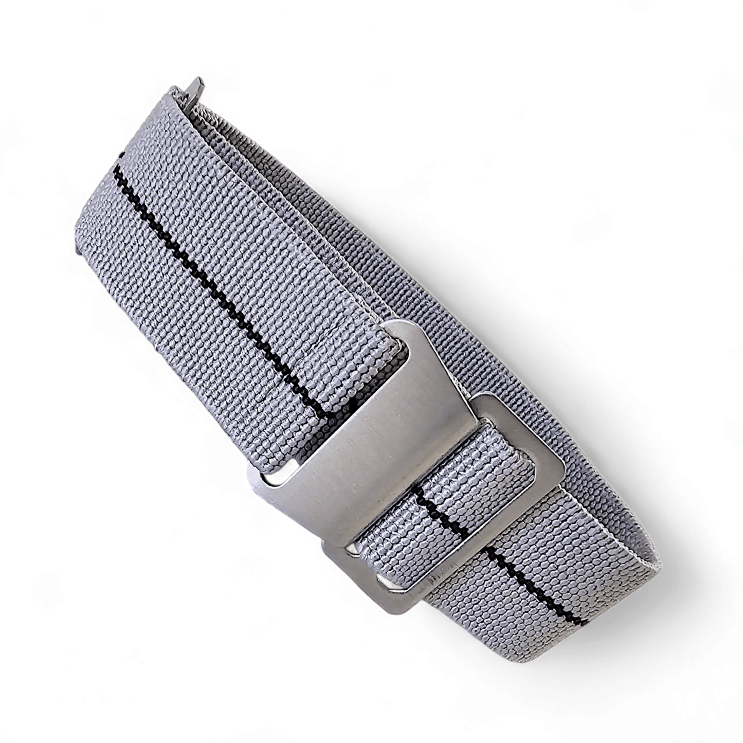 Marine Nationale Watch Strap 18mm 20mm 22mm Grey Black - Wrist Envy