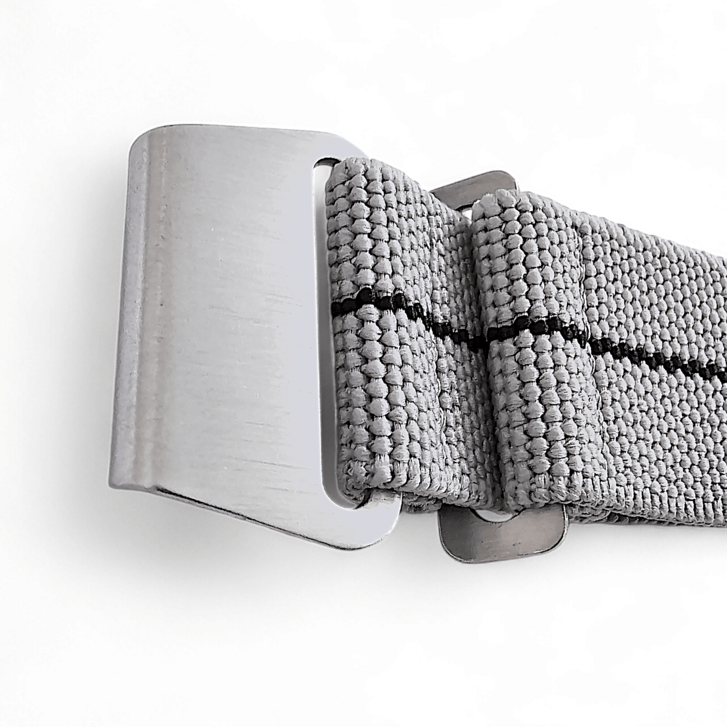 Marine Nationale Watch Strap 18mm 20mm 22mm Grey Black - Wrist Envy
