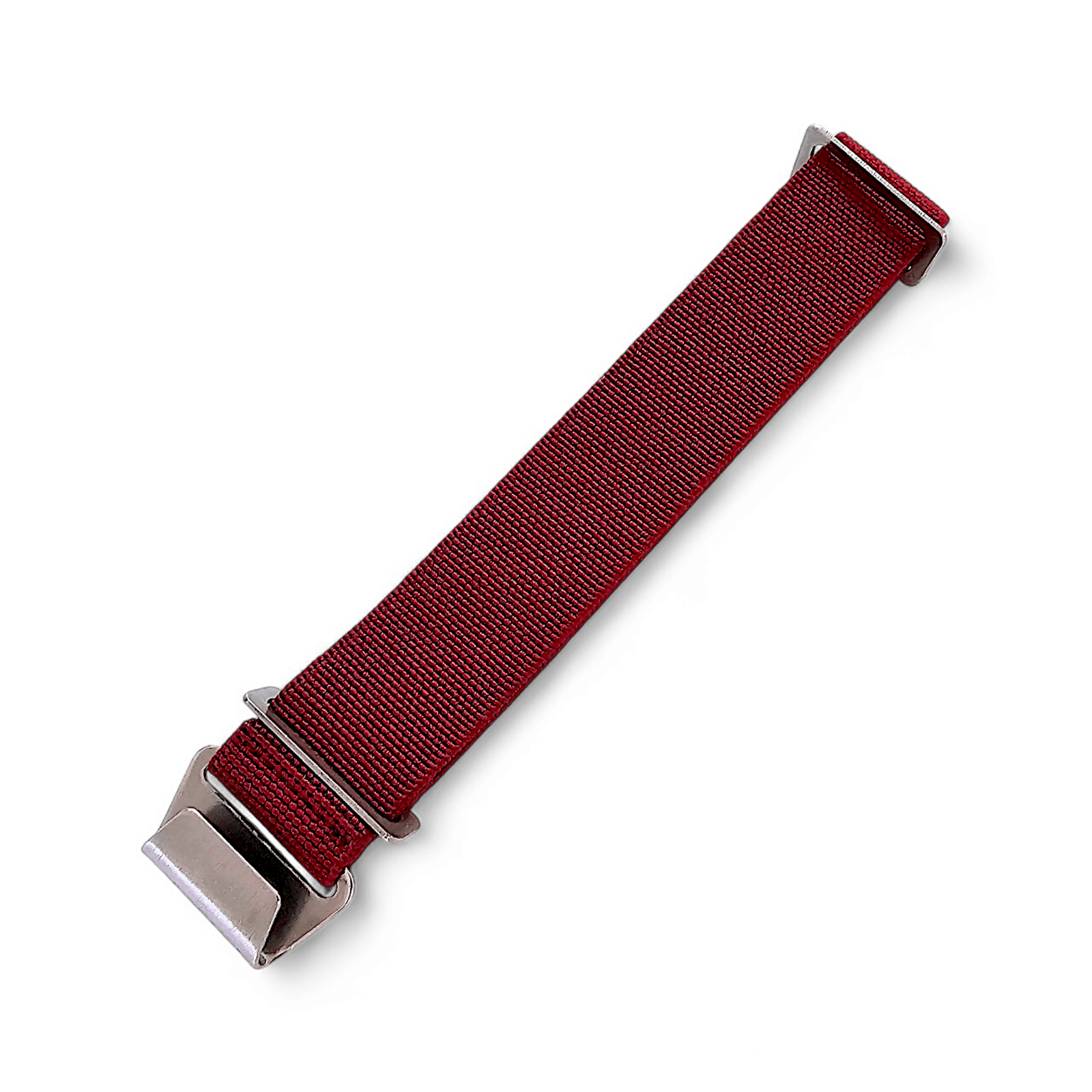 Marine Nationale Watch Strap 18mm 20mm 22mm Maroon Red - Wrist Envy