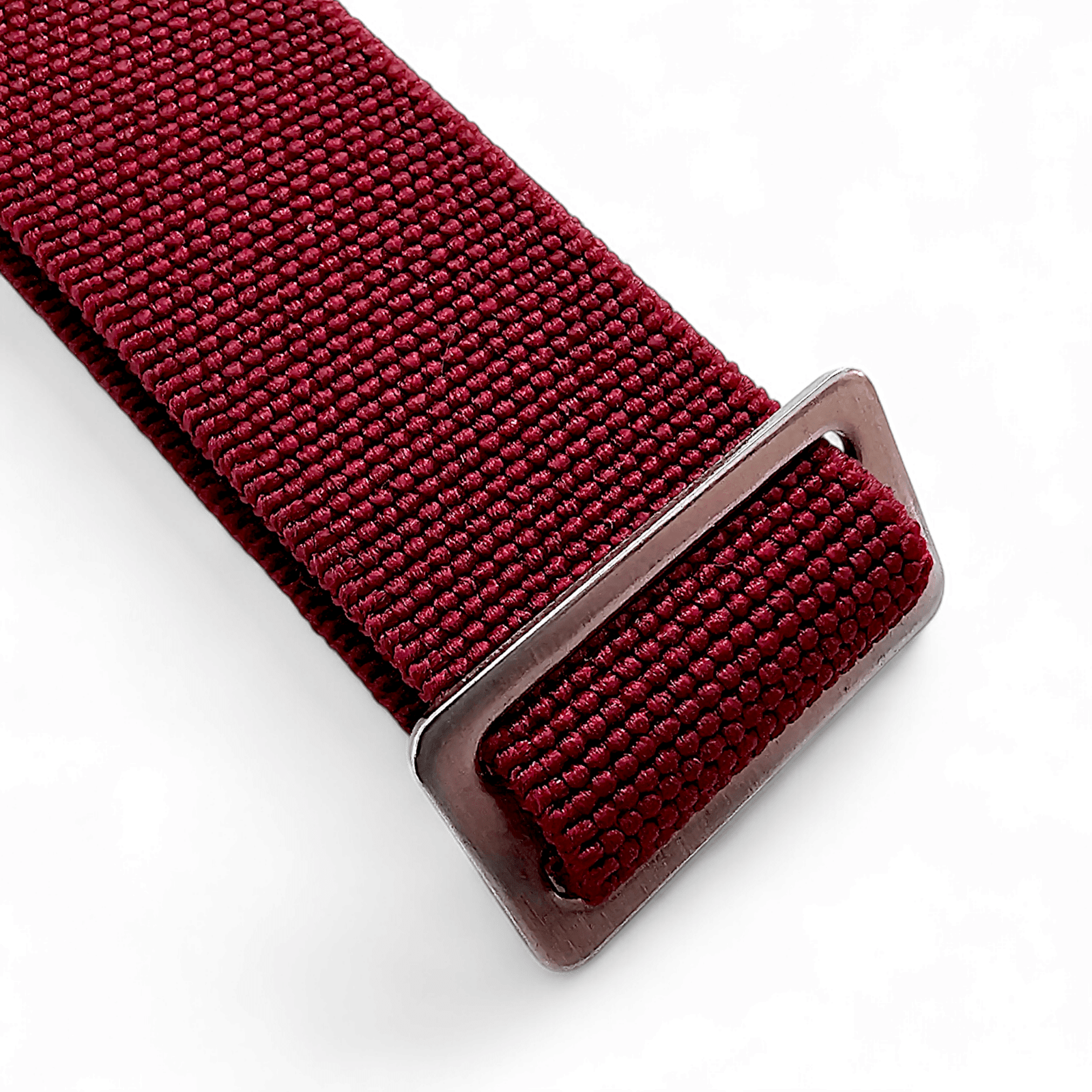 Marine Nationale Watch Strap 18mm 20mm 22mm Maroon Red - Wrist Envy