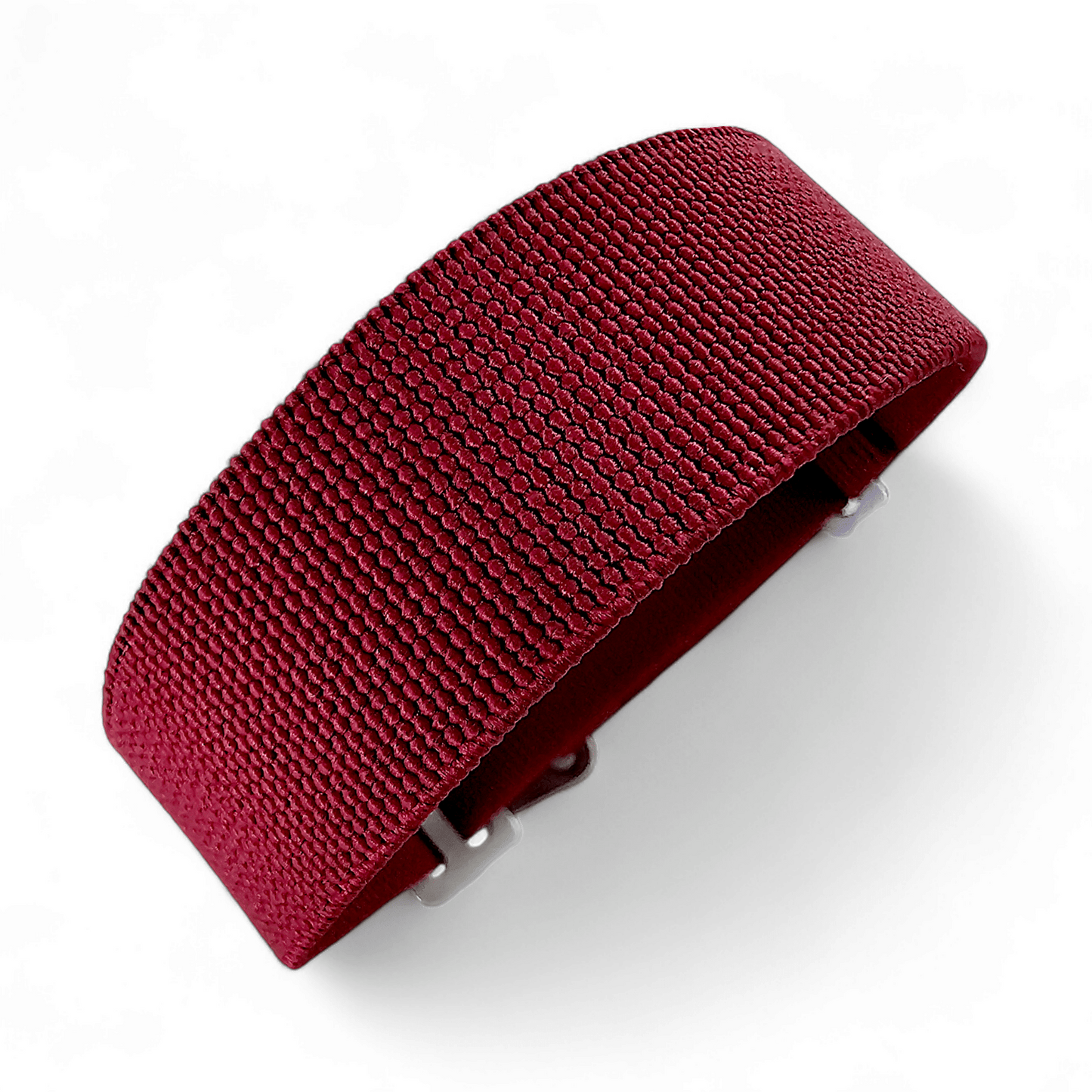 Marine Nationale Watch Strap 18mm 20mm 22mm Maroon Red - Wrist Envy