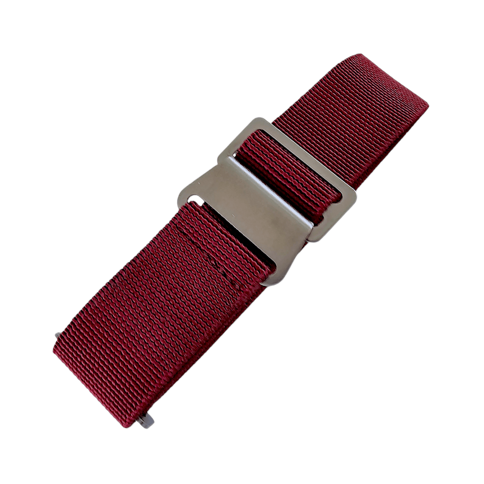 Marine Nationale Watch Strap 18mm 20mm 22mm Maroon Red - Wrist Envy