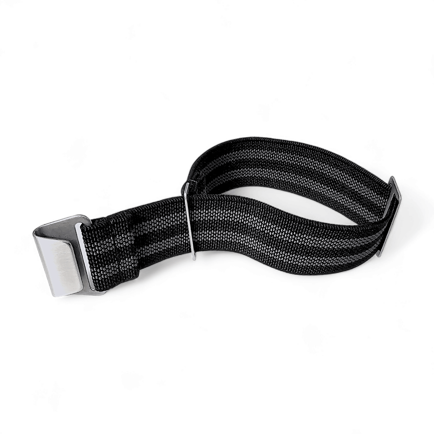 Marine Nationale Watch Strap 20mm 22mm Black Grey - Wrist Envy