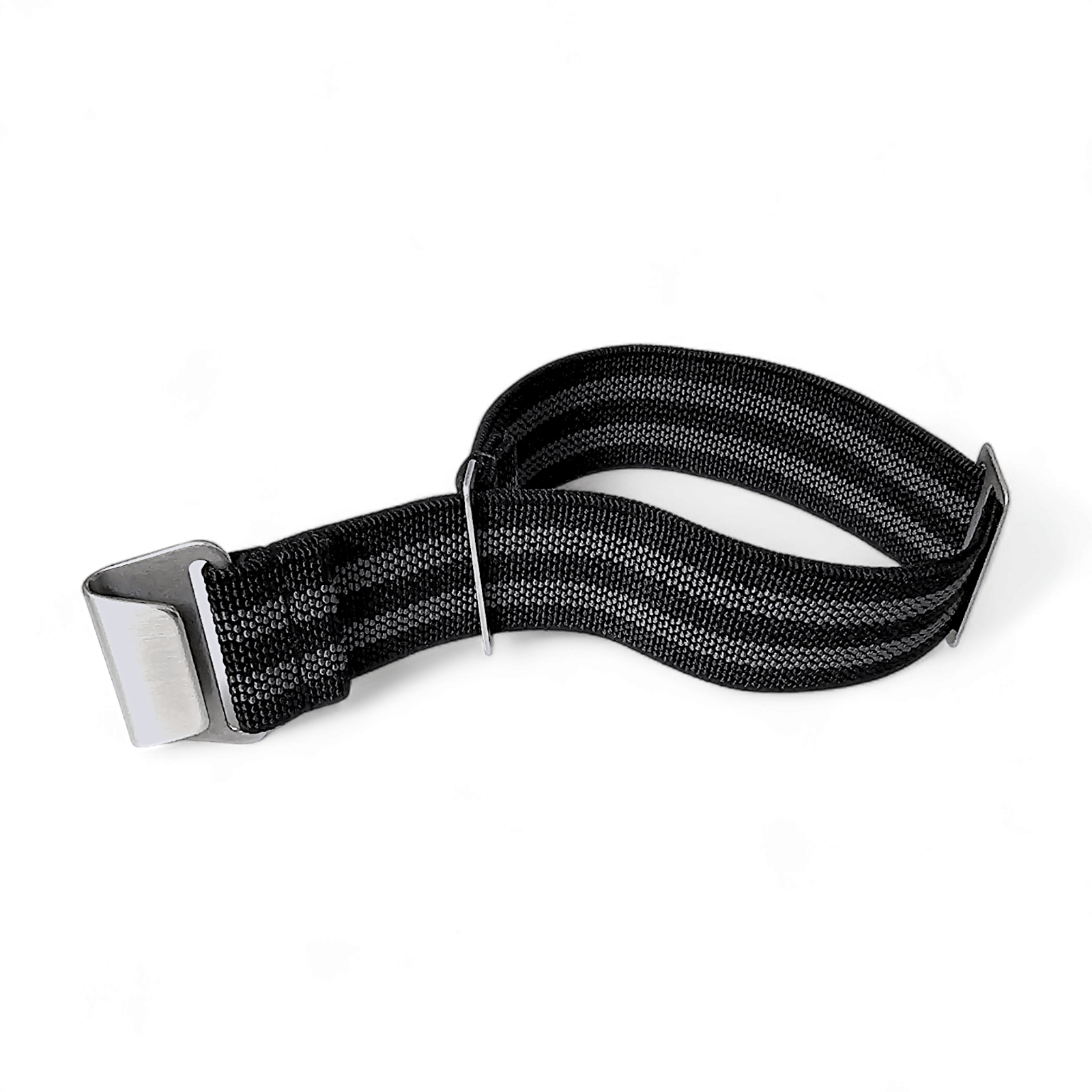 Marine Nationale Watch Strap 20mm 22mm Black Grey - Wrist Envy
