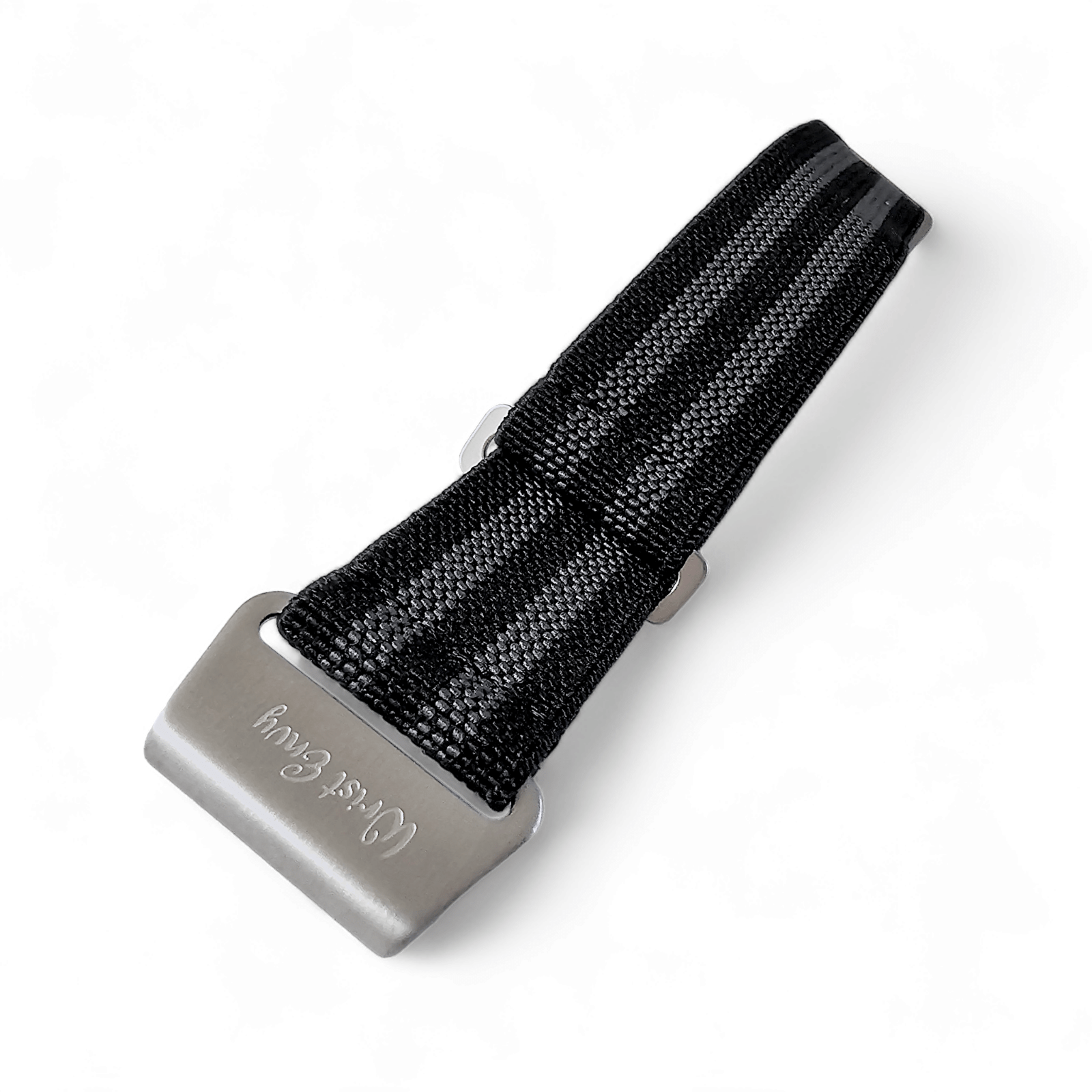 Marine Nationale Watch Strap 20mm 22mm Black Grey - Wrist Envy