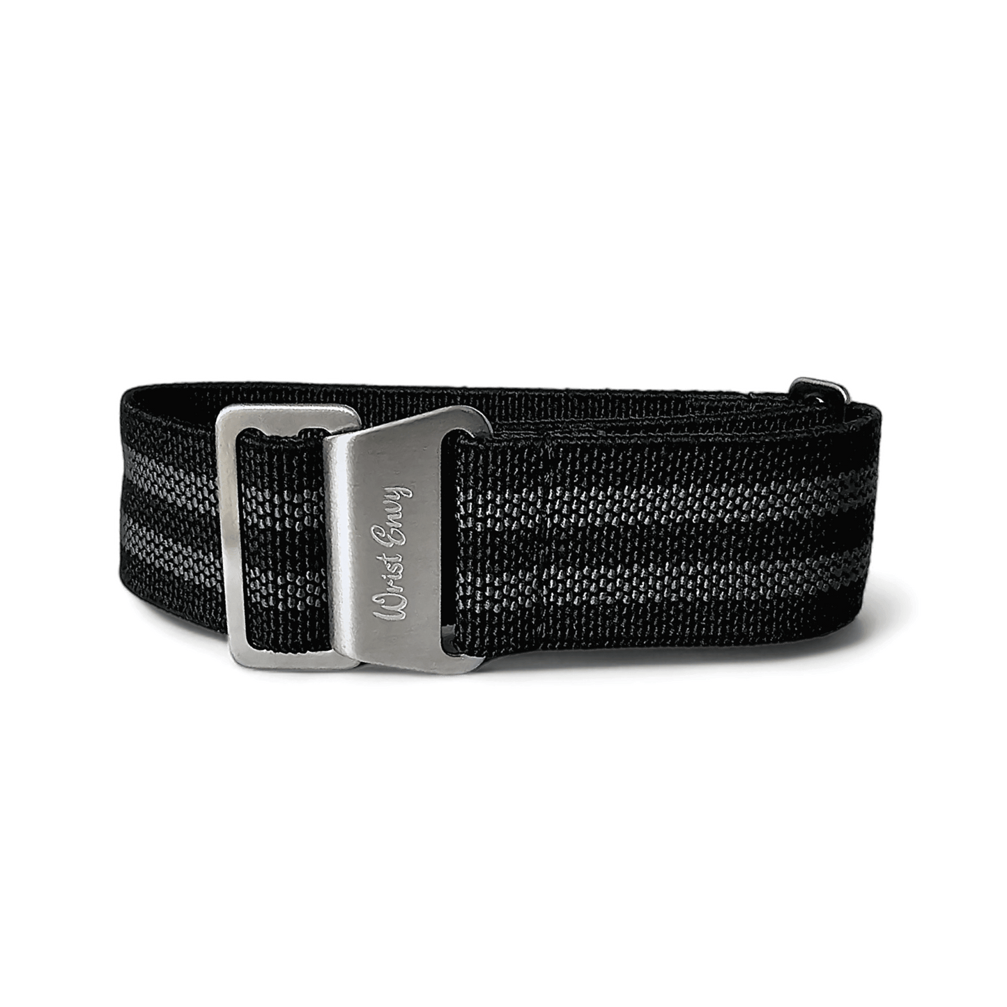 Marine Nationale Watch Strap 20mm 22mm Black Grey - Wrist Envy