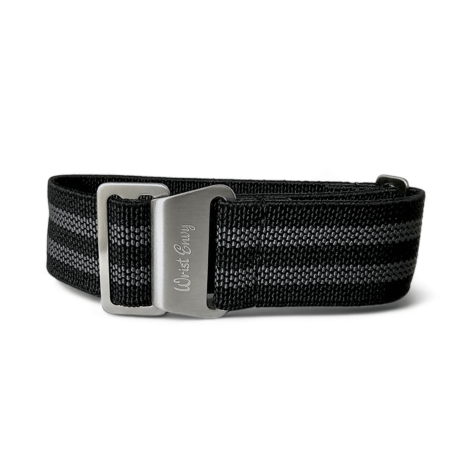 Marine Nationale Watch Strap 20mm 22mm Black Grey - Wrist Envy