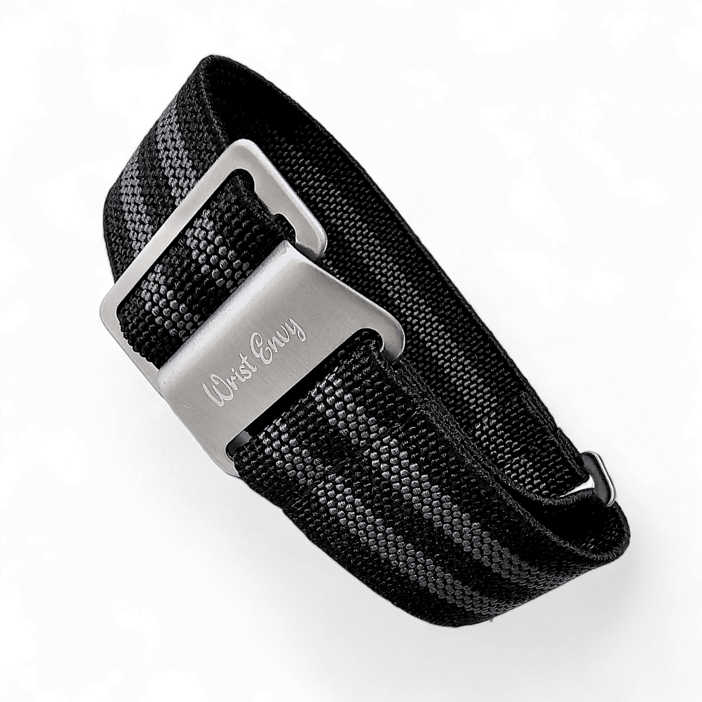 Marine Nationale Watch Strap 20mm 22mm Black Grey - Wrist Envy