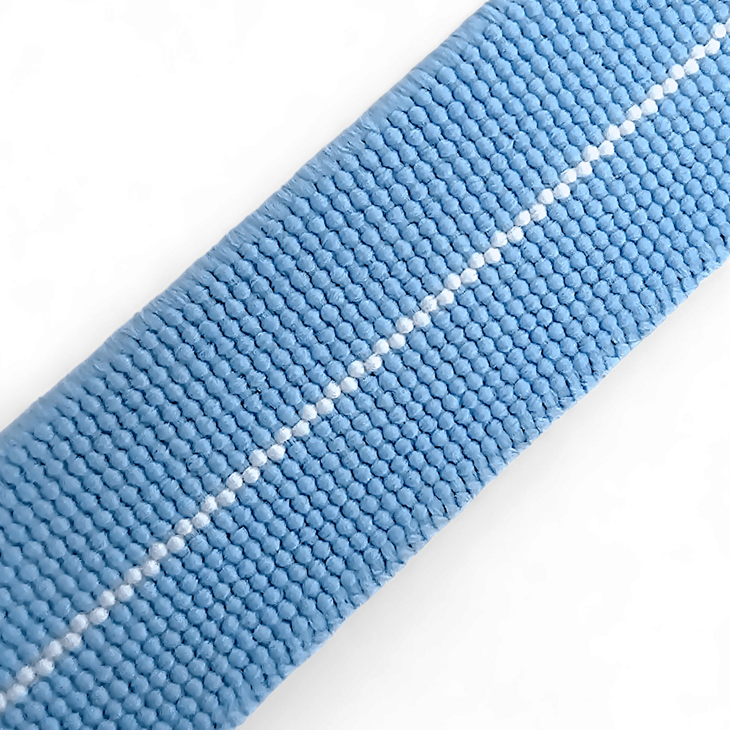 Marine Nationale Watch Strap Band Elastic Nylon Parachute 18mm 20mm 22mm Sky Blue - Wrist Envy