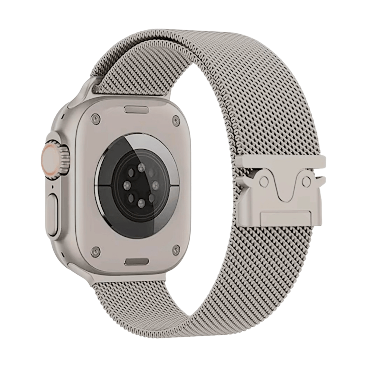Milanese Loop Mesh Bracelet For Apple Watch Titanium - Wrist Envy
