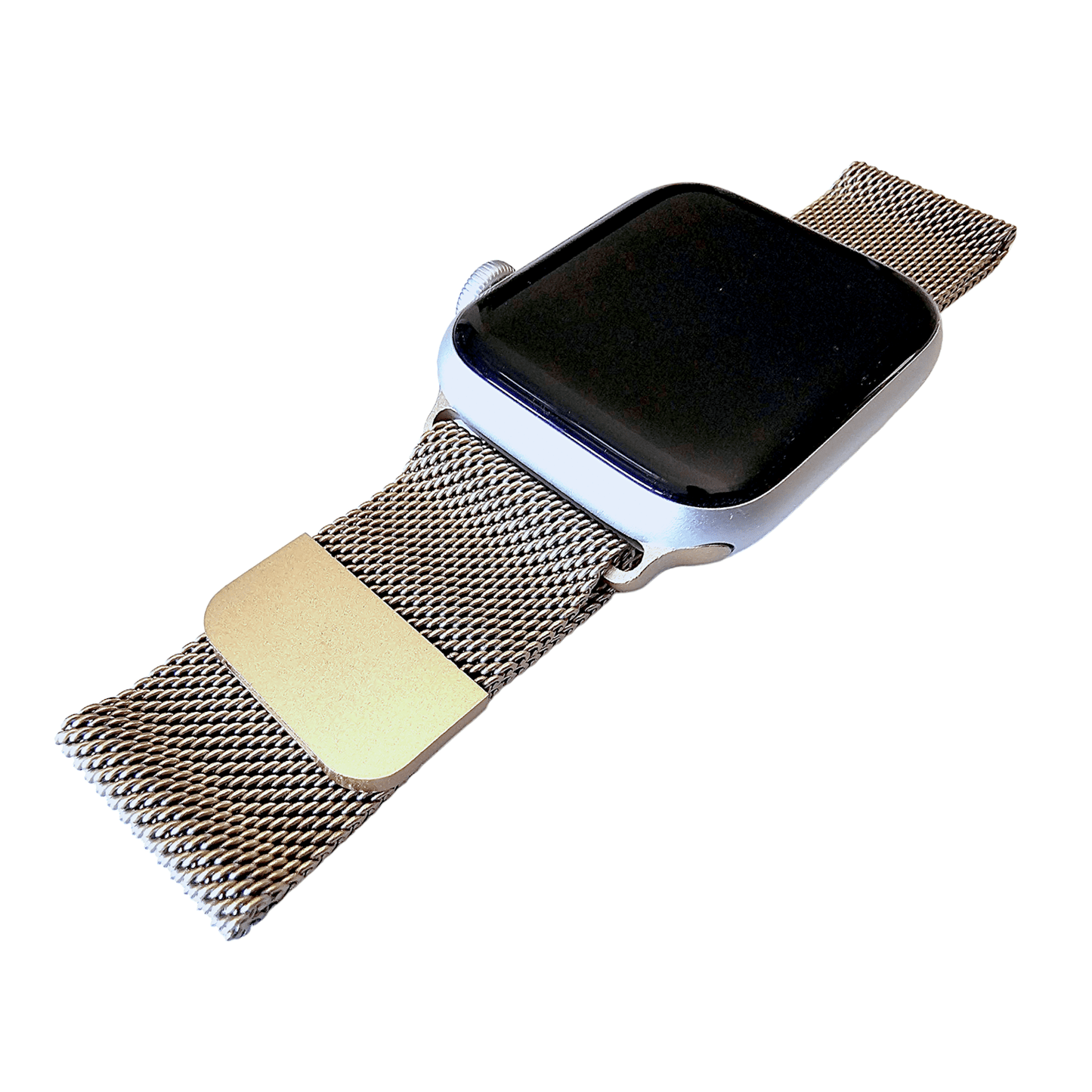 Milanese Mesh Steel Bracelet for Apple Watch Champagne Gold - Wrist Envy