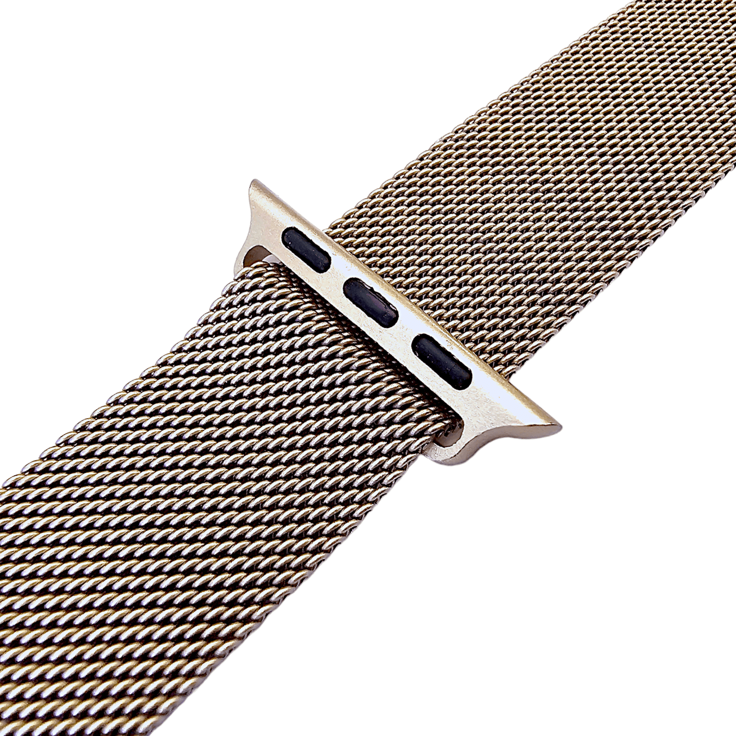 Milanese Mesh Steel Bracelet for Apple Watch Champagne Gold - Wrist Envy