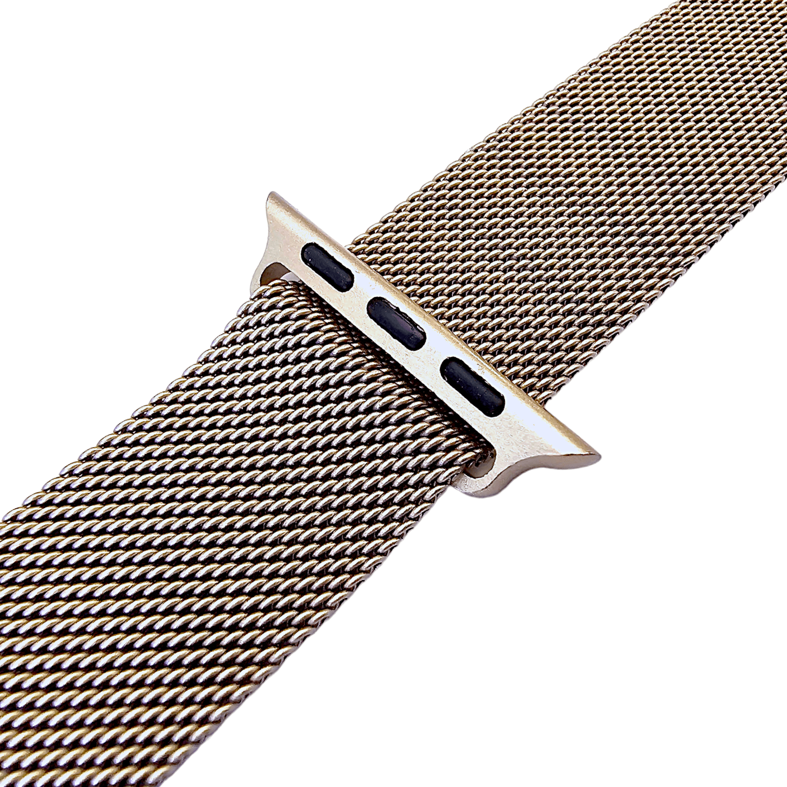 Milanese Mesh Steel Bracelet for Apple Watch Champagne Gold - Wrist Envy