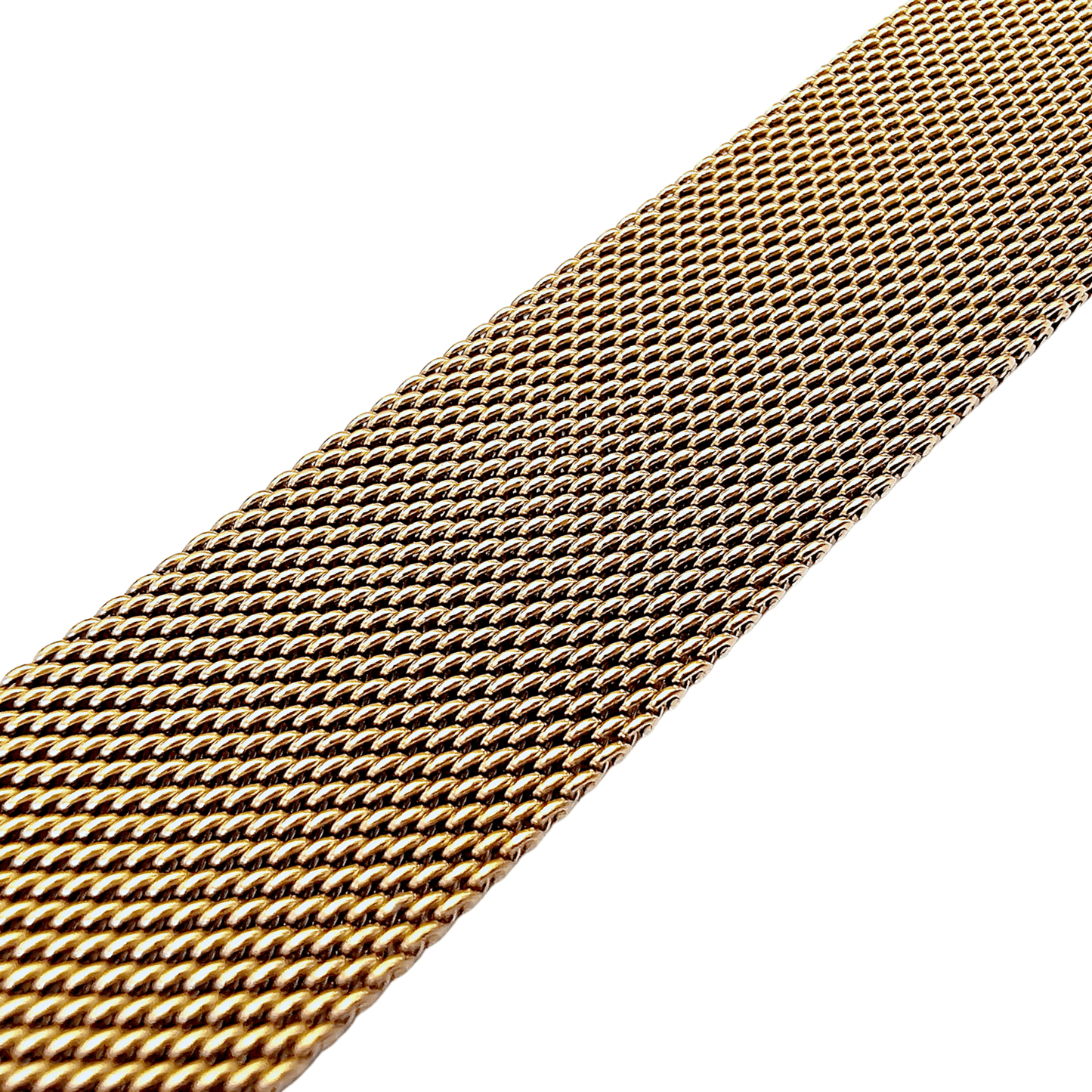 Milanese Mesh Steel Bracelet for Apple Watch Gold - Wrist Envy
