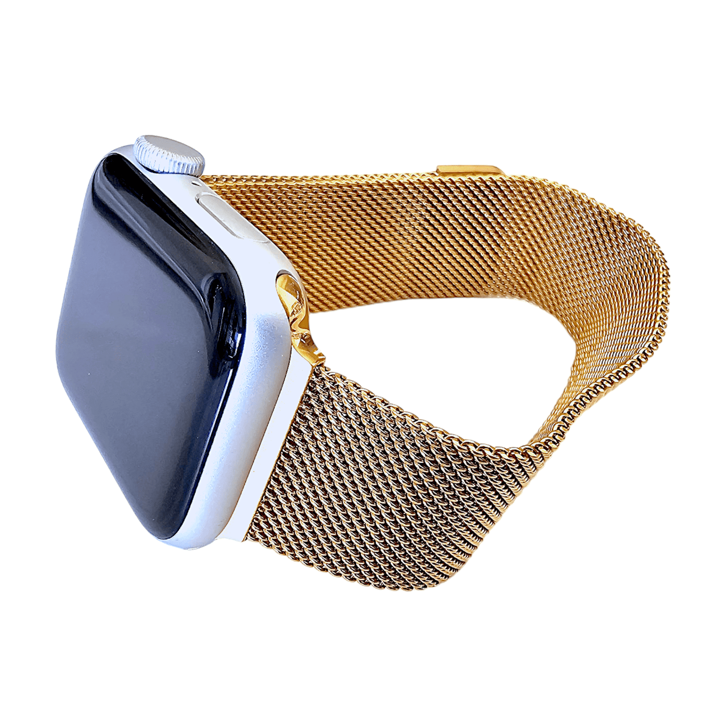 Milanese Mesh Steel Bracelet for Apple Watch Gold - Wrist Envy
