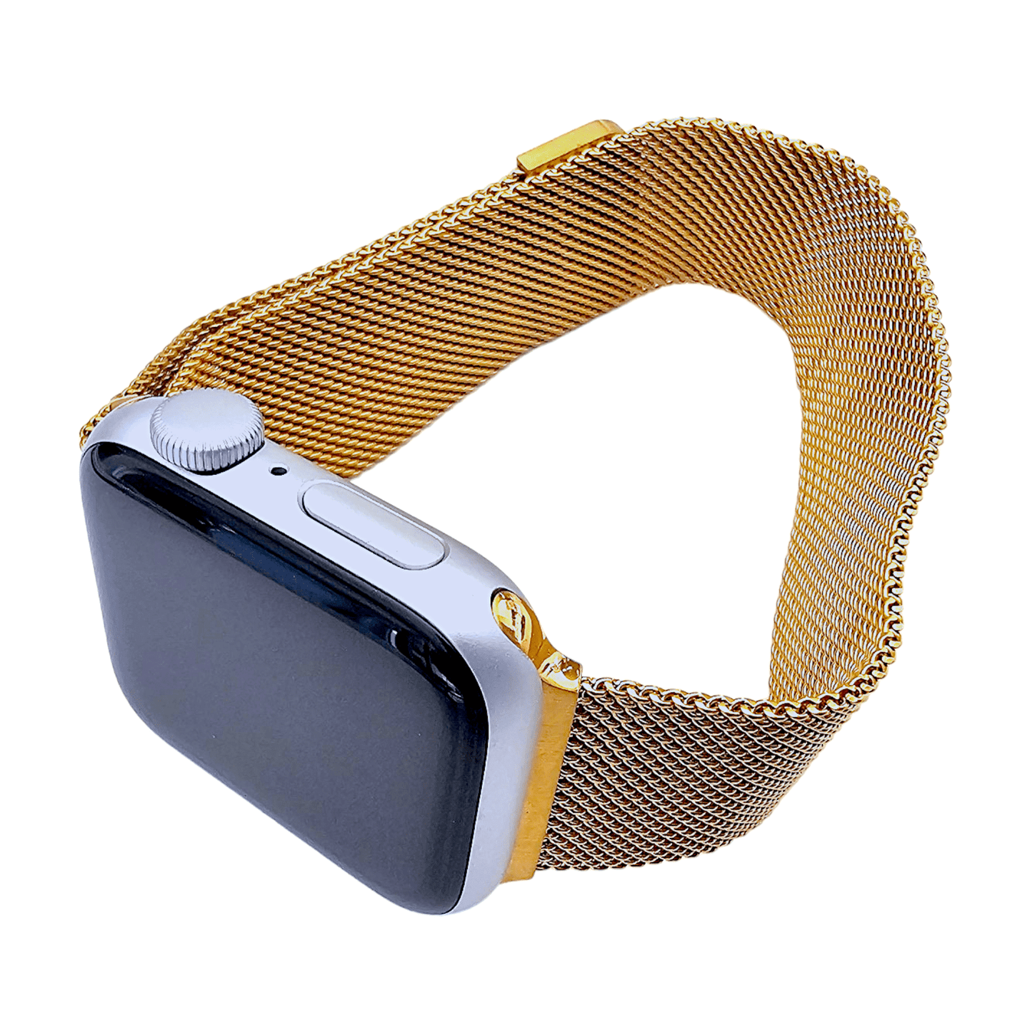 Milanese Mesh Steel Bracelet for Apple Watch Gold - Wrist Envy